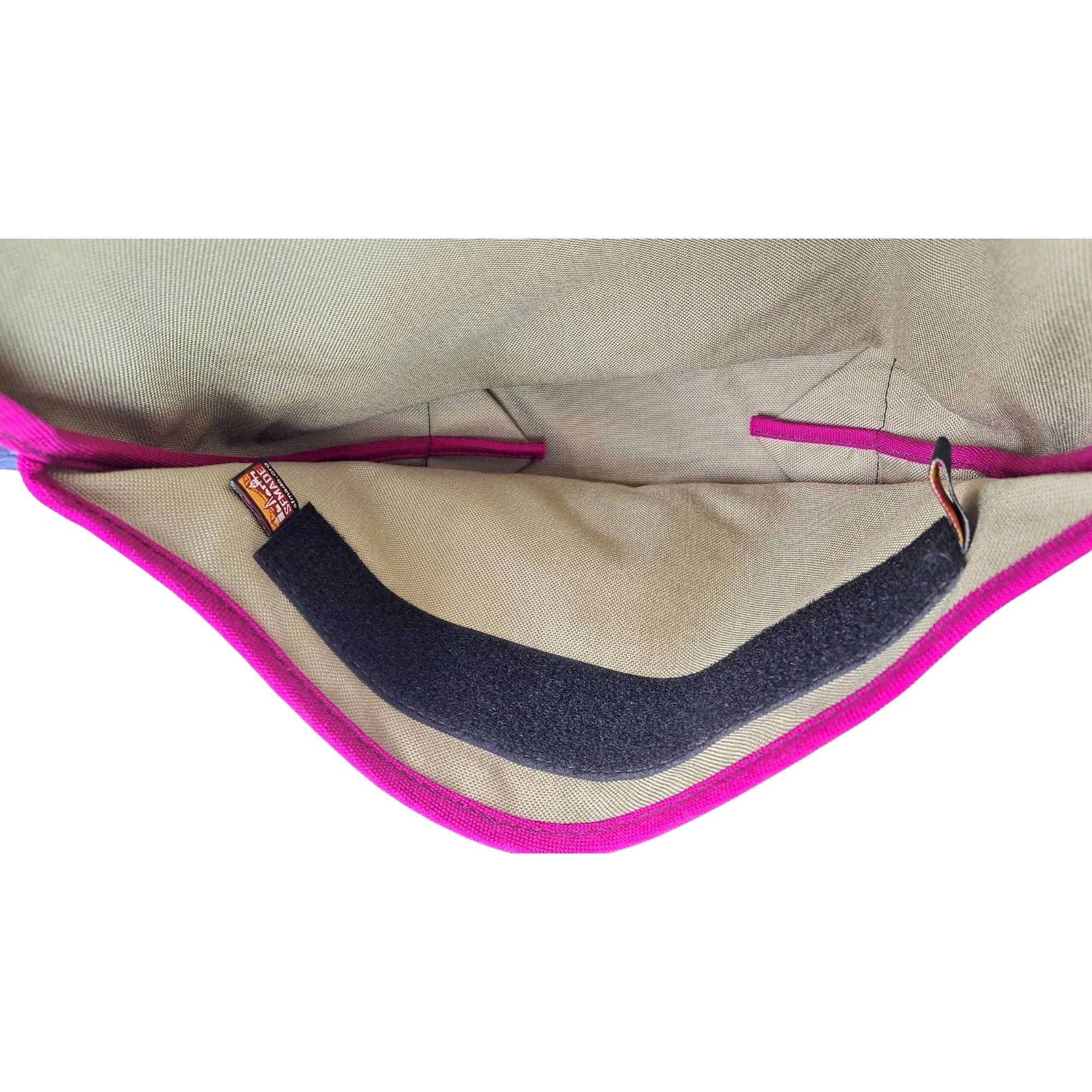 Other Rickshaw Small Zero Messenger Bag Adjustable Strap Blue Pink Size ONE SIZE - 8 Thumbnail