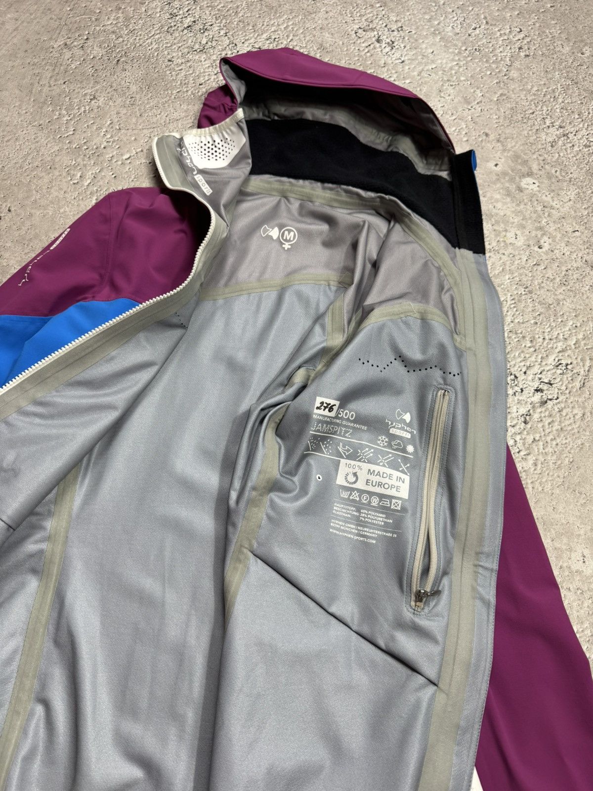 Other Hyphen Sports Women’s Outdoor Hooded Waterproof Shell Jacket Size M / US 6-8 / IT 42-44 - 11 Thumbnail