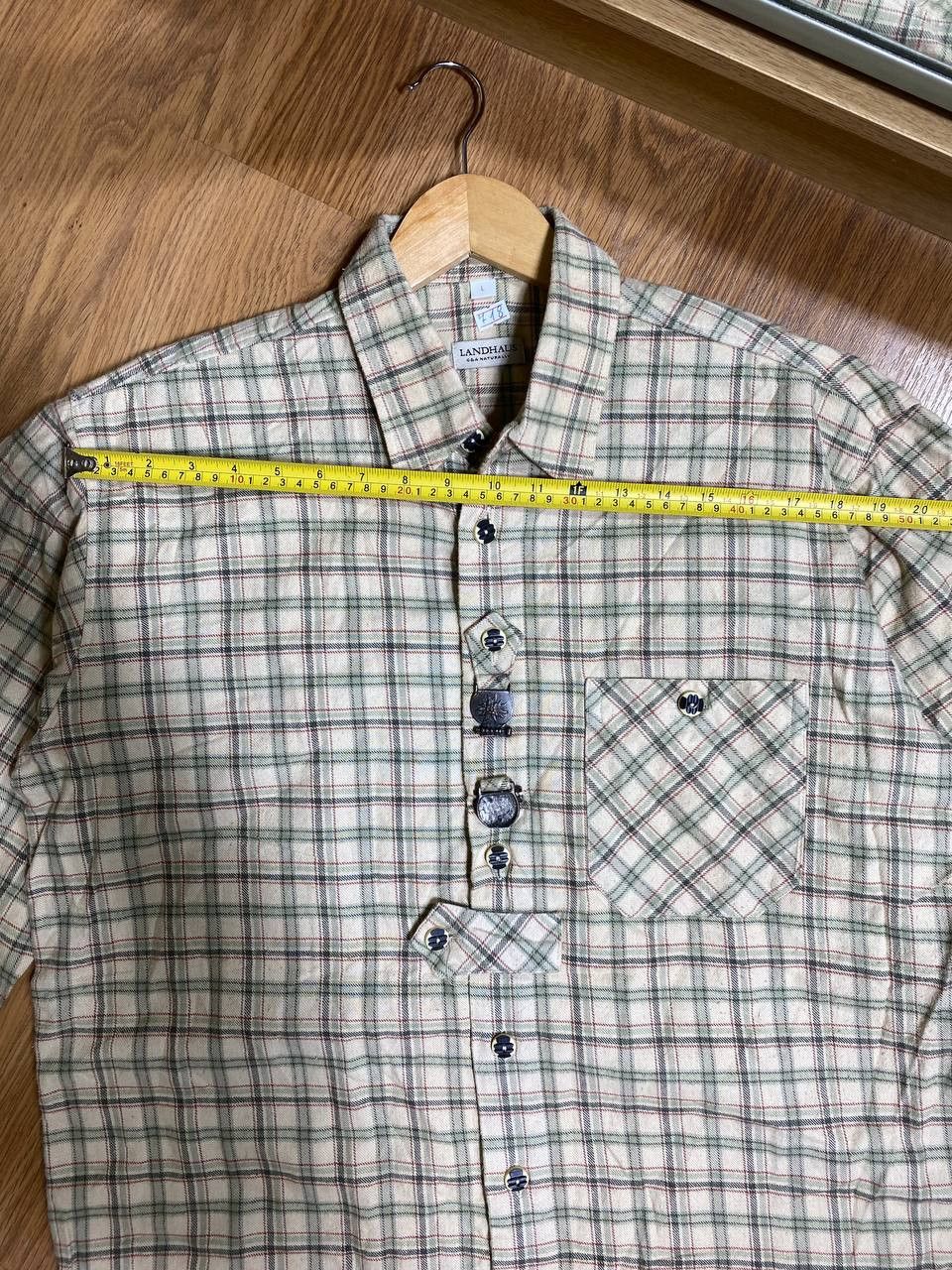 C&A Landhaus by C&A Men S Casual Shirt Beige Linen 0010 Size US S / EU 44-46 / 1 - 6 Thumbnail