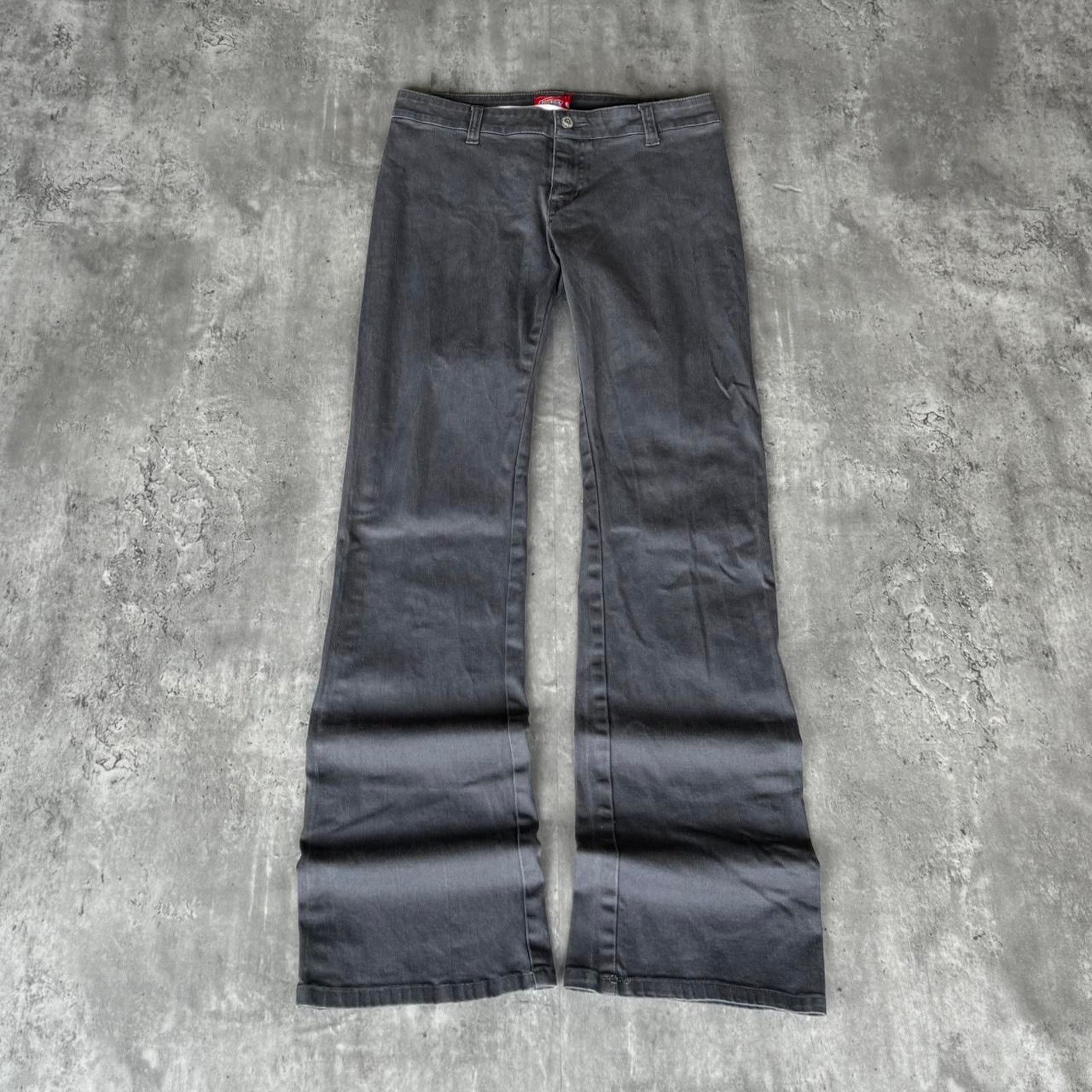Dickies × Vintage Vintage Y2K Dickies Skater Wolf Grey Chino Casual Pants Size 29" - 1 Thumbnail