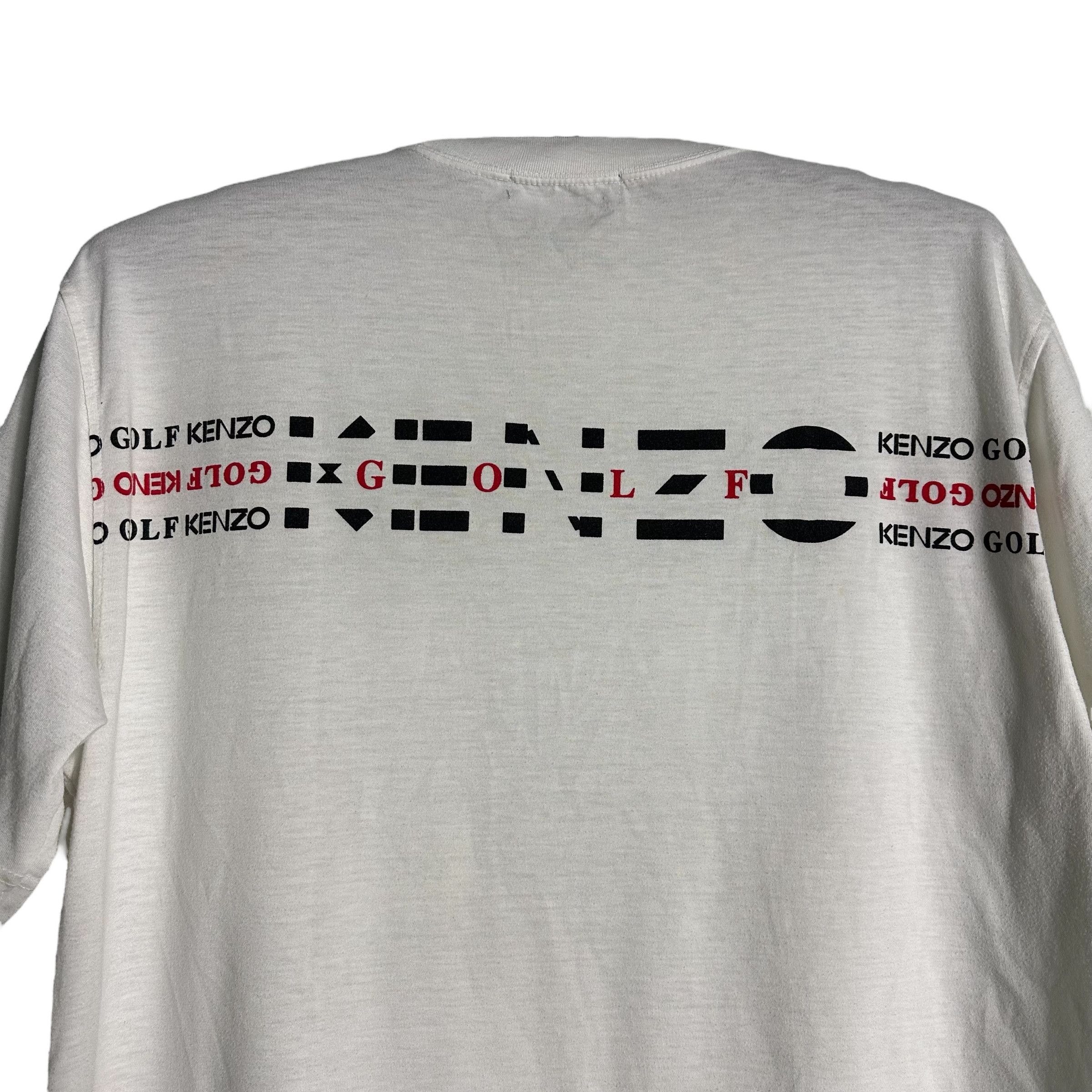 Japanese Brand × Kenzo × Vintage 🔥RARE🔥Vintage Kenzo Golf Single Pocket OVP T-shirt Size US M / EU 48-50 / 2 - 2 Thumbnail