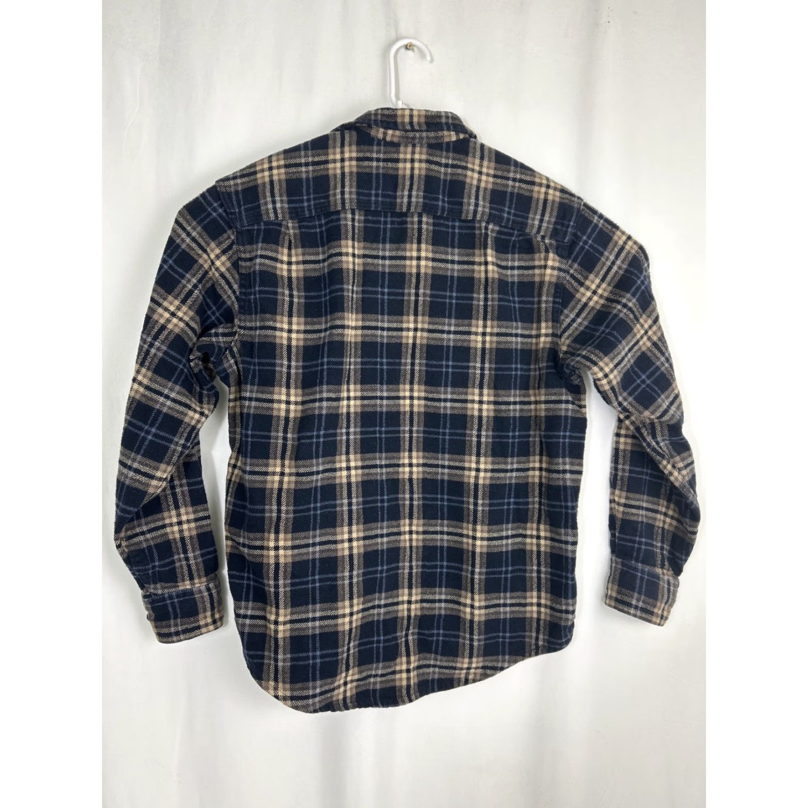 Timberland Timberland Shirt Mens Large Plaid Flannel Button-Up Long Sleeve Blue Beige Casual Travel Size US L / EU 52-54 / 3 - 7 Thumbnail