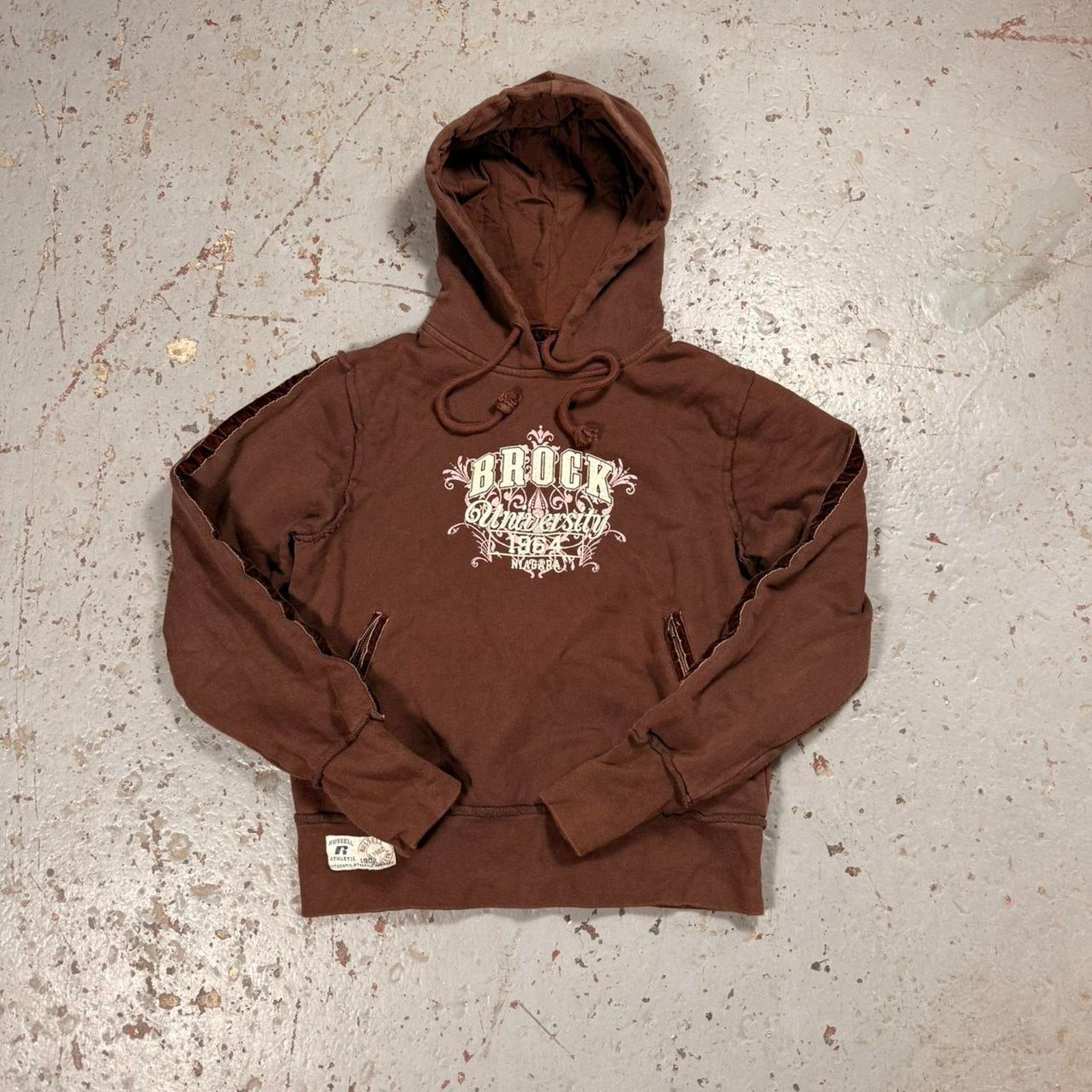 Russell Athletic Vintage brock u russells athletics Hoodie Size M / US 6-8 / IT 42-44 - 1 Thumbnail