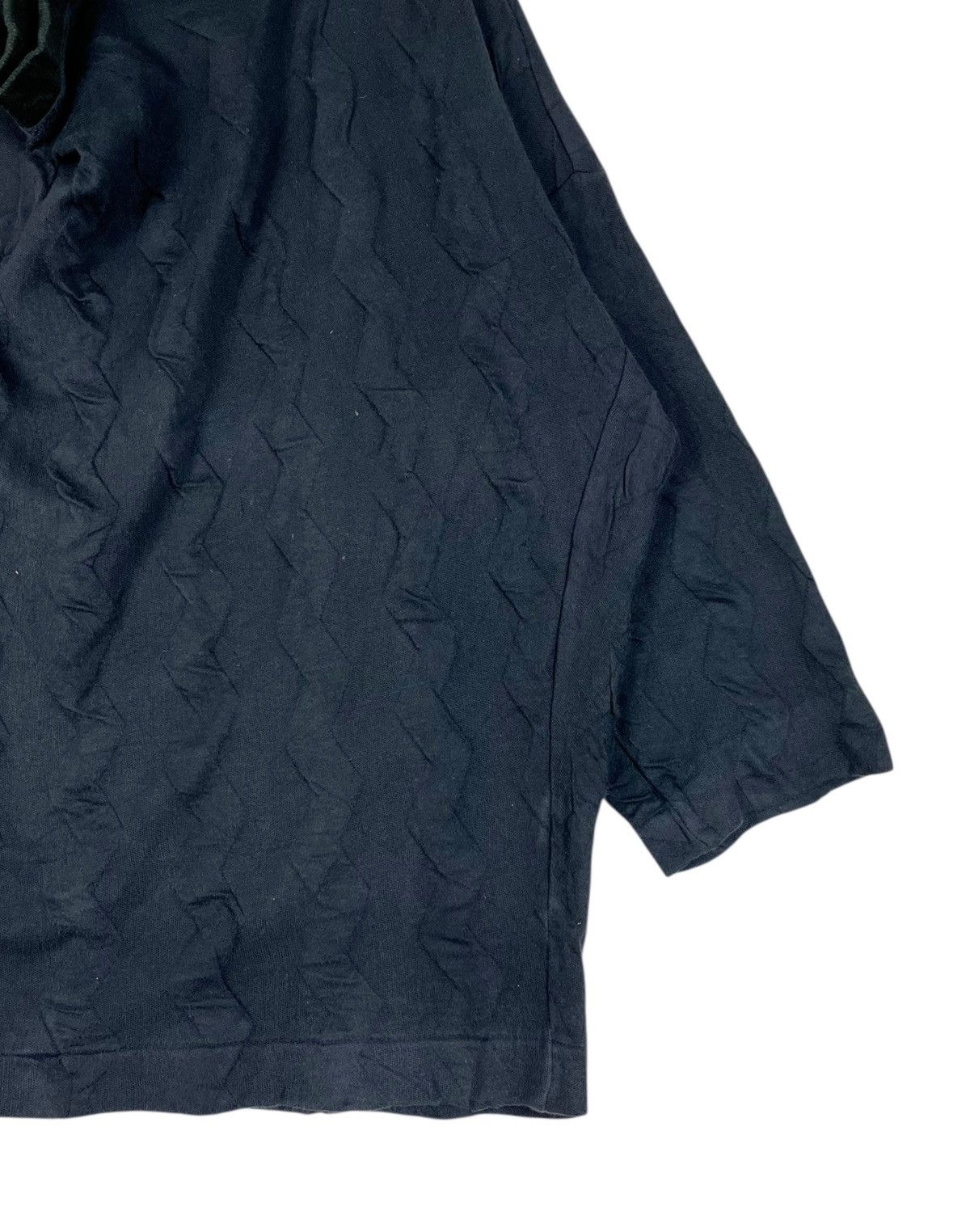 Issey Miyake Plantation by Issey Miyake Open Collar Sweatshirt Size M / US 6-8 / IT 42-44 - 5 Thumbnail