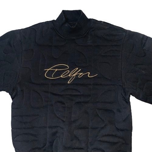 image of Moose Knuckles x Telfar Quilted Mockneck in Black, Men's (Size Small)