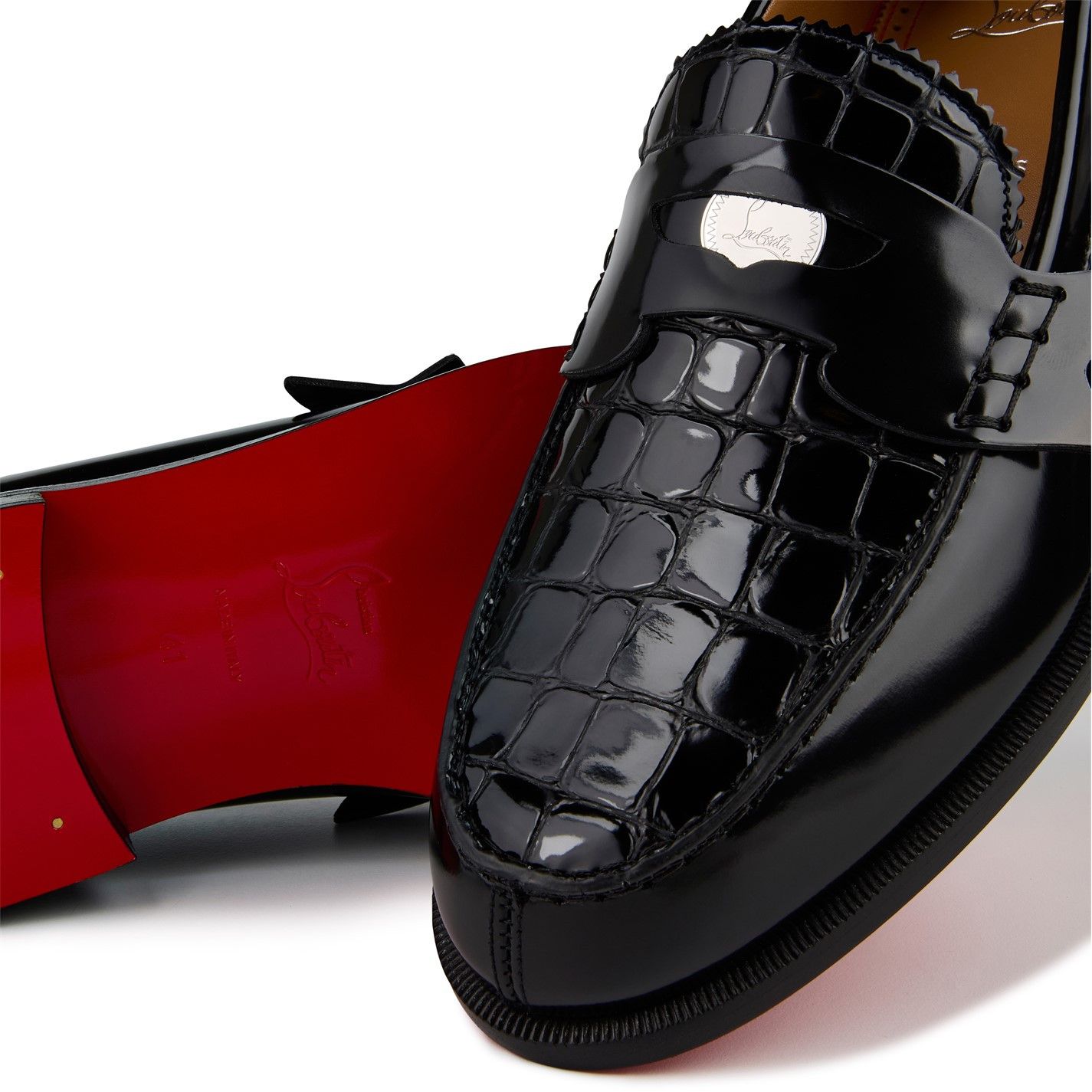 Christian Louboutin Penny Loafers Size US 9 / EU 42 - 6 Thumbnail