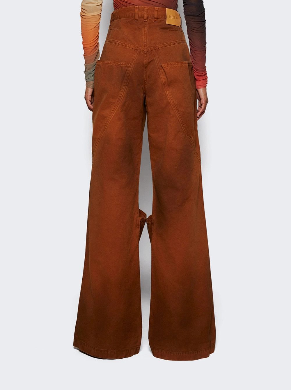 The Attico o1mle0526 Long Pants in Brown Size 26" / US 2 / IT 38 - 5 Thumbnail