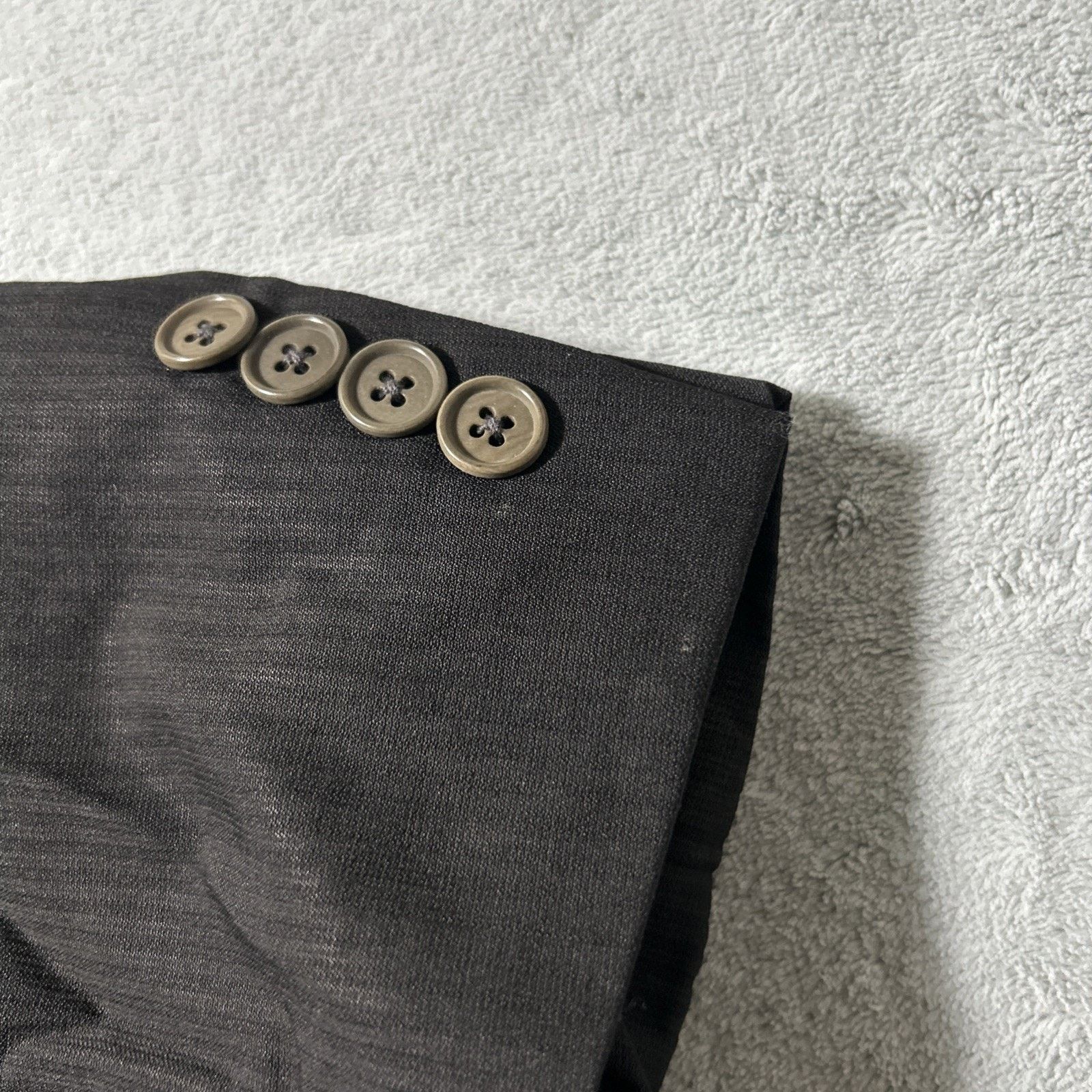 John Varvatos John Varvatos USA Wool Tweed Blazer 50 Large Double Breast Size 50R - 13 Thumbnail