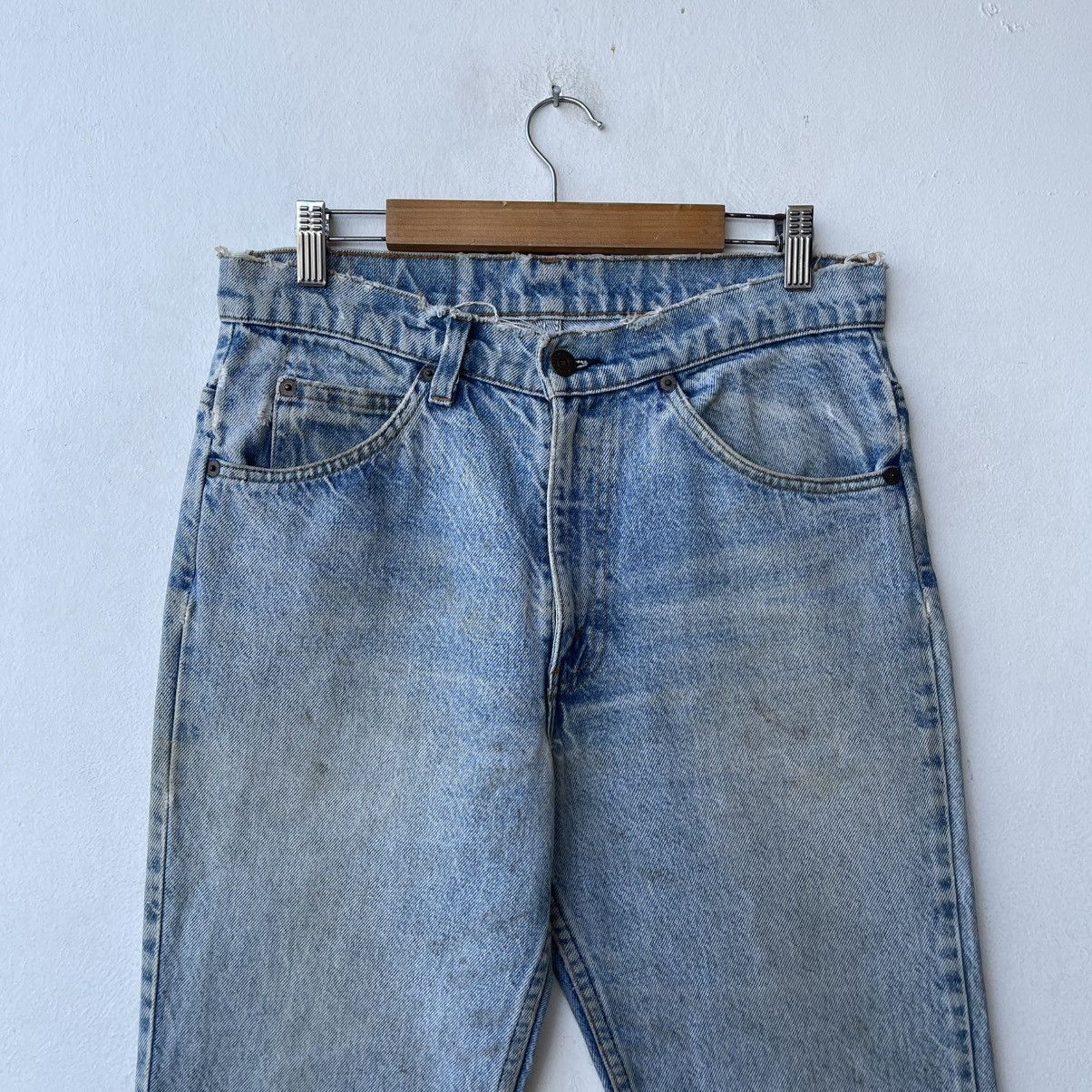 Levi's Vintage 80s Levi's 517 Orange Tab Bootcut Jeans Size US 31 - 6 Thumbnail