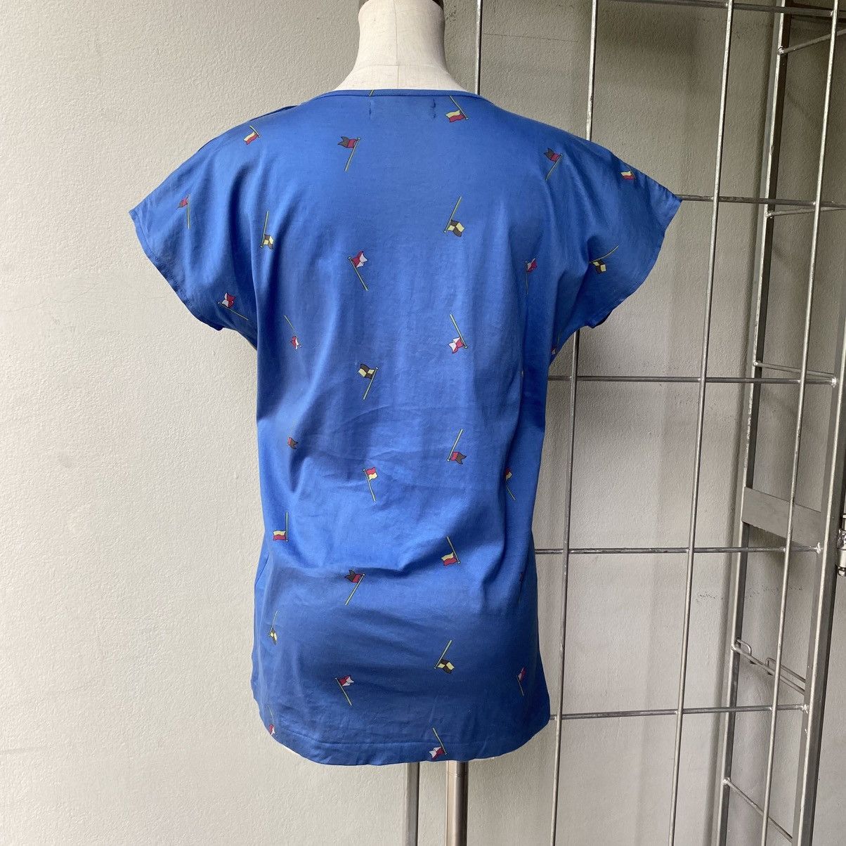 Chloe Miss Chloẻ Blue Deep V-Neck Tee Size S / US 4 / IT 40 - 17 Thumbnail