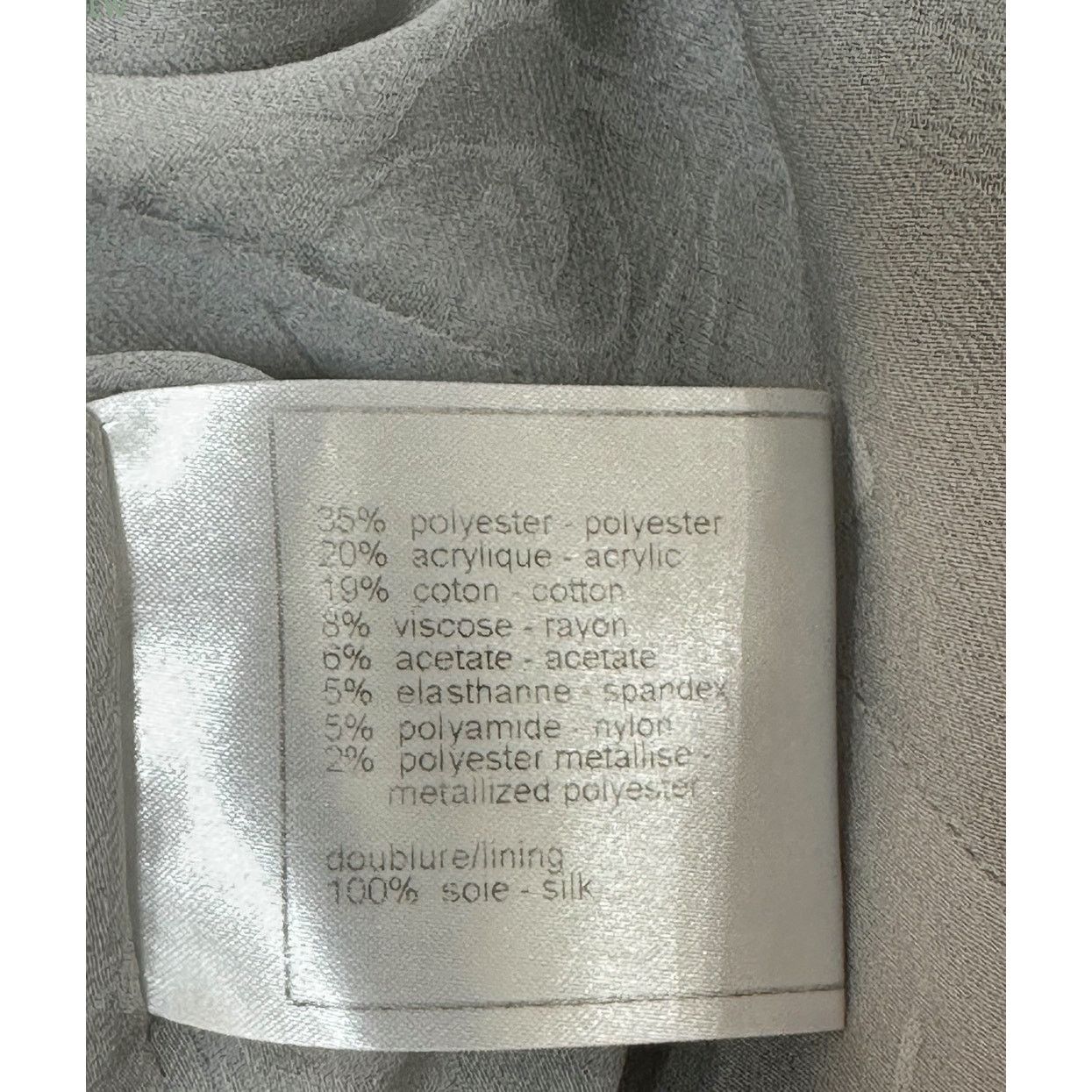 Chanel Chanel 2008 Grey Purple Tweed Fringe Jacket Sz.36 Size XS / US 0-2 / IT 36-38 - 8 Thumbnail