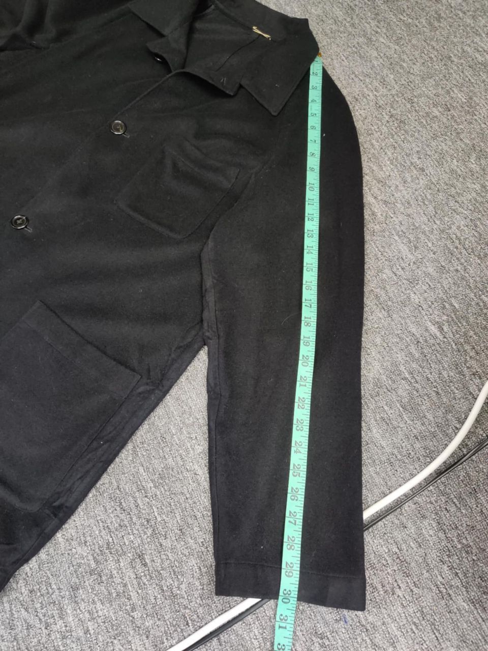Y's for Men Y's For Men Yohji Yamamoto Wool French Work Jacket Size US L / EU 52-54 / 3 - 16 Thumbnail
