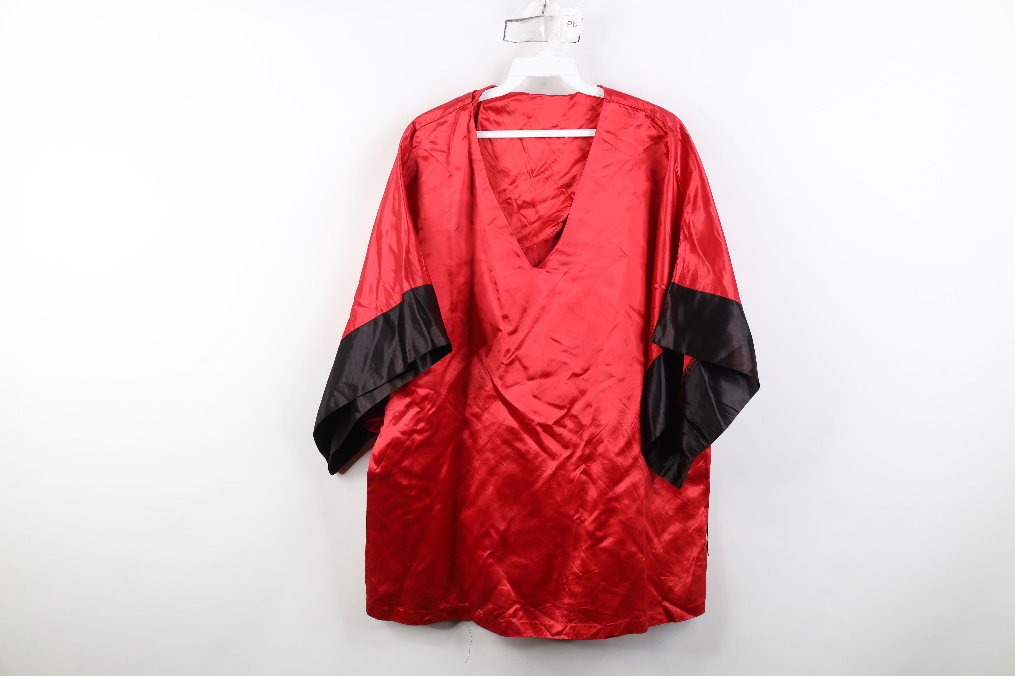 Vintage Vintage 70s Satin Crane Short Sleeve Robe Shirt Japan Asian Size S / US 4 / IT 40 - 1 Thumbnail