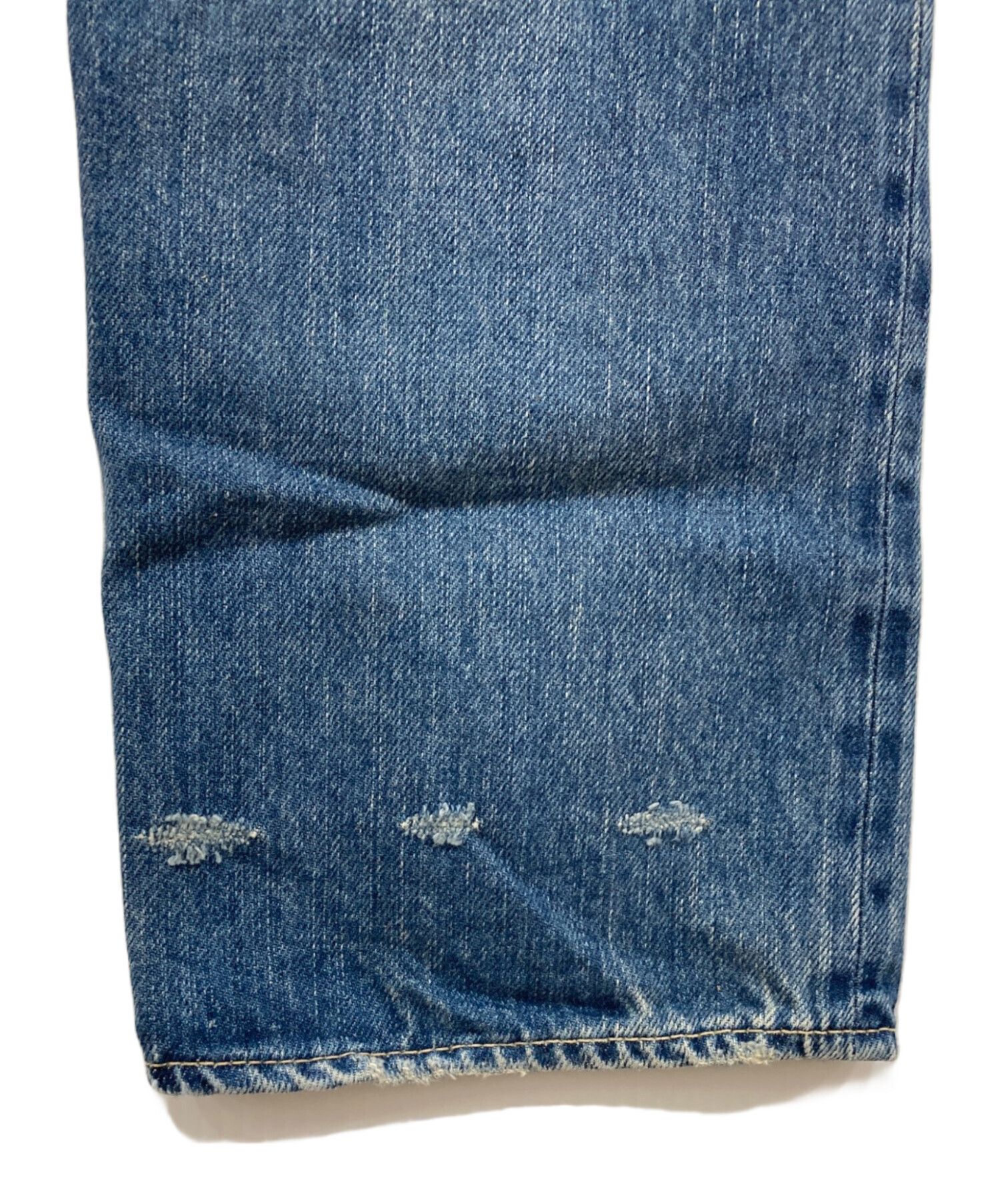 Hysteric Glamour Hysteric Glamour Printed/ Studded Denim Pants Indigo 29 Size US 31 - 3 Thumbnail