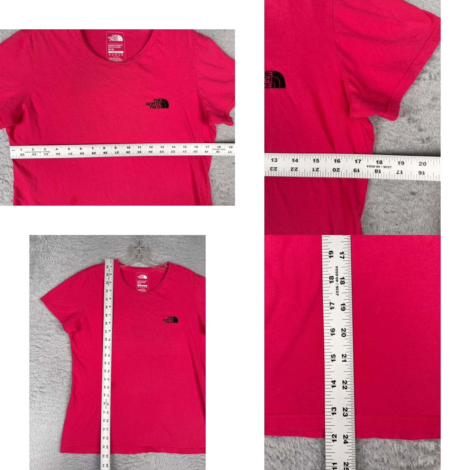 The North Face The North Face Shirt Women M Pink Short Sleeve Crew Neck 100% Cotton Read Size M / US 6-8 / IT 42-44 - 8 Thumbnail