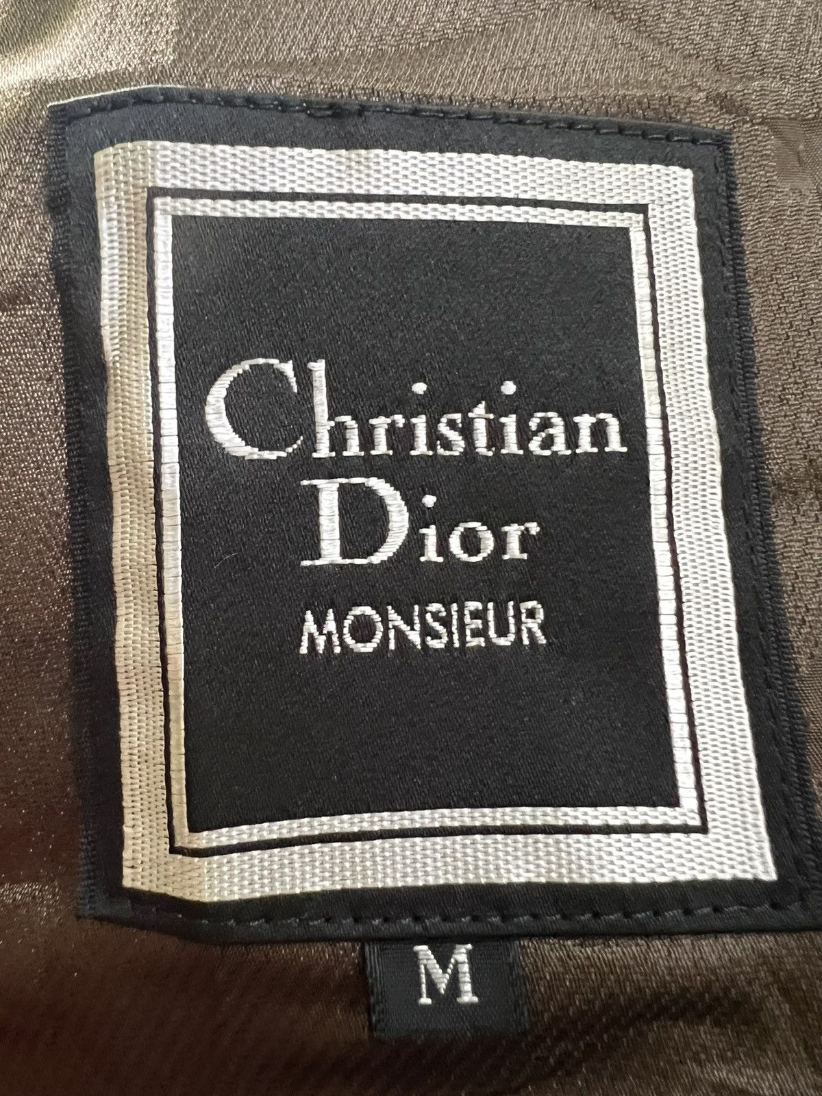 Dior Wool CHRISTIAN DIOR MONSIEUR JACKET Size US L / EU 52-54 / 3 - 3 Thumbnail