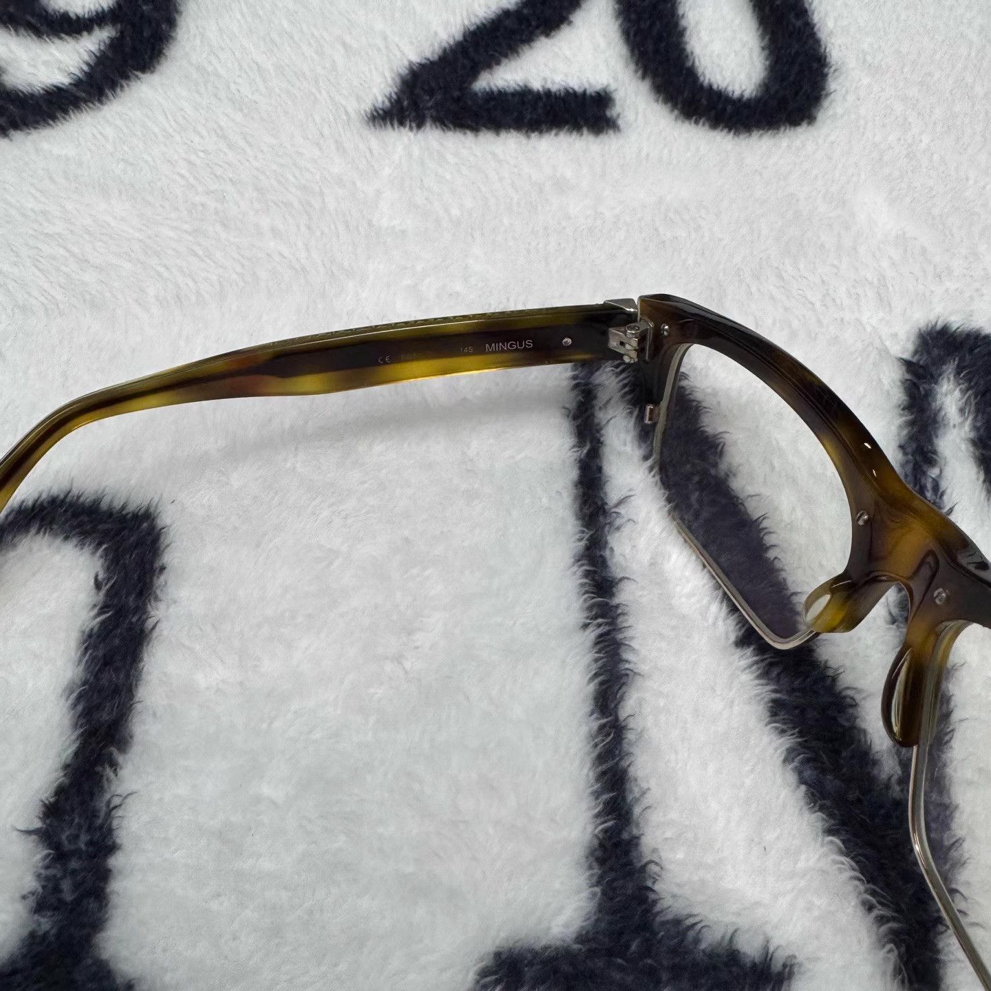 Chrome Hearts Chrome Hearts Tortoiseshell Amber Eyeglass Frame Q10 Size ONE SIZE - 8 Thumbnail