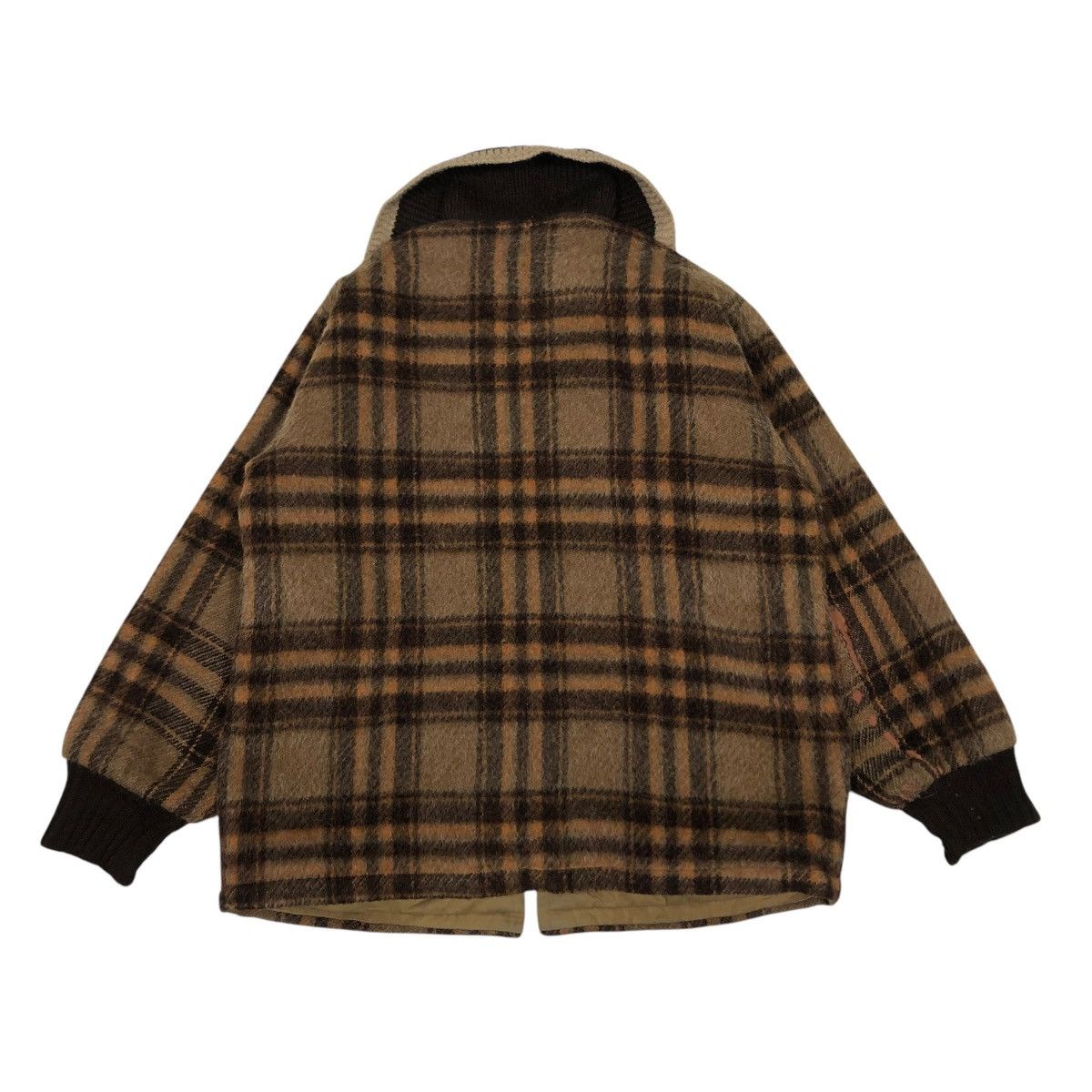 Japanese Brand 🔥VINTAGE CHORE WORK WOOL JACKET TARTAN CHECK ISSEY MIYAKE Size US M / EU 48-50 / 2 - 2 Thumbnail