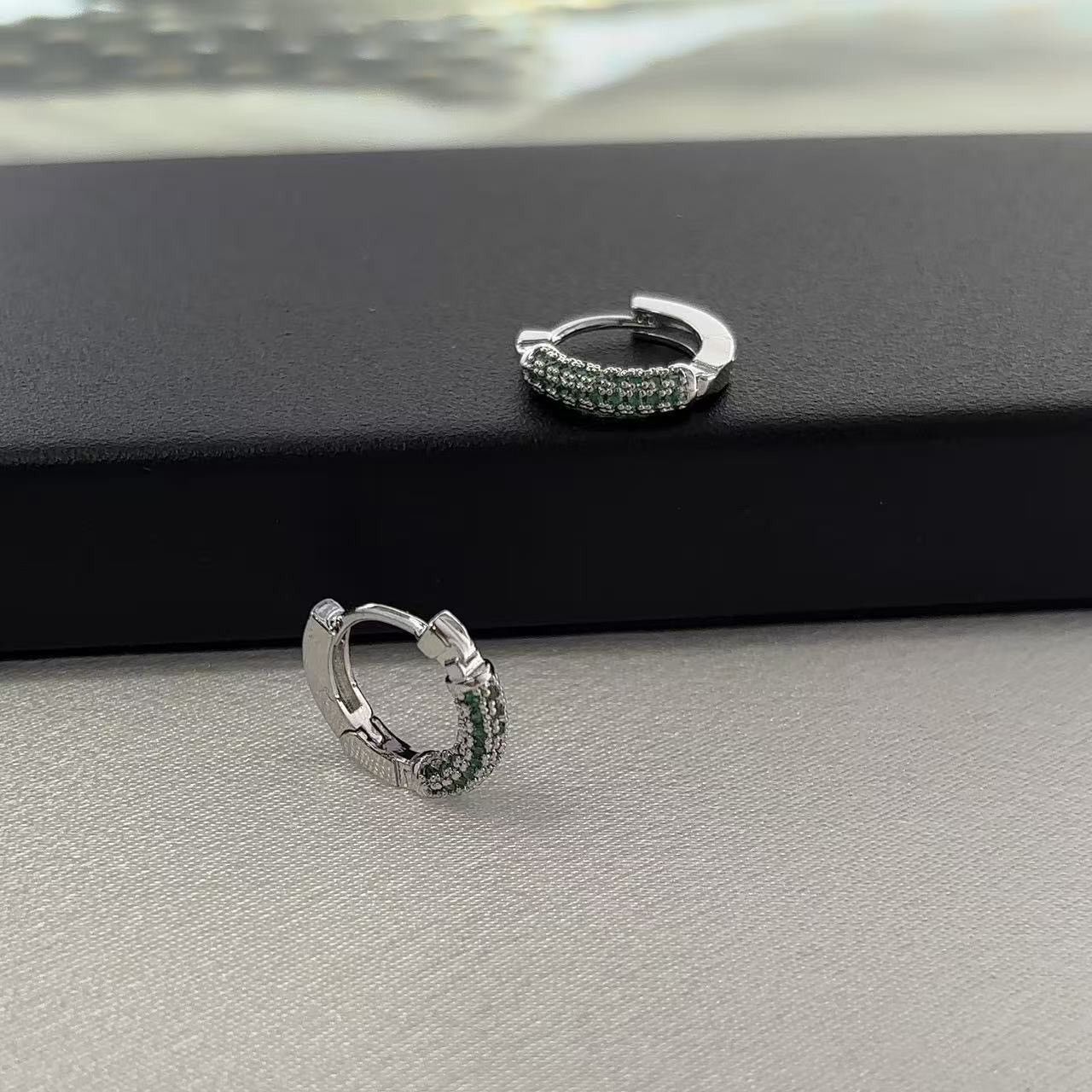Other 14mm Small Hoop Earrings for Men Women Hip Hop Punk Unisex Size ONE SIZE - 3 Thumbnail