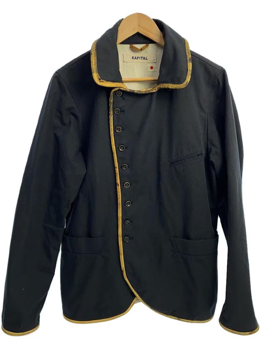 image of Kapital Multi Button Piping Jacket in Black, Men's (Size Medium)