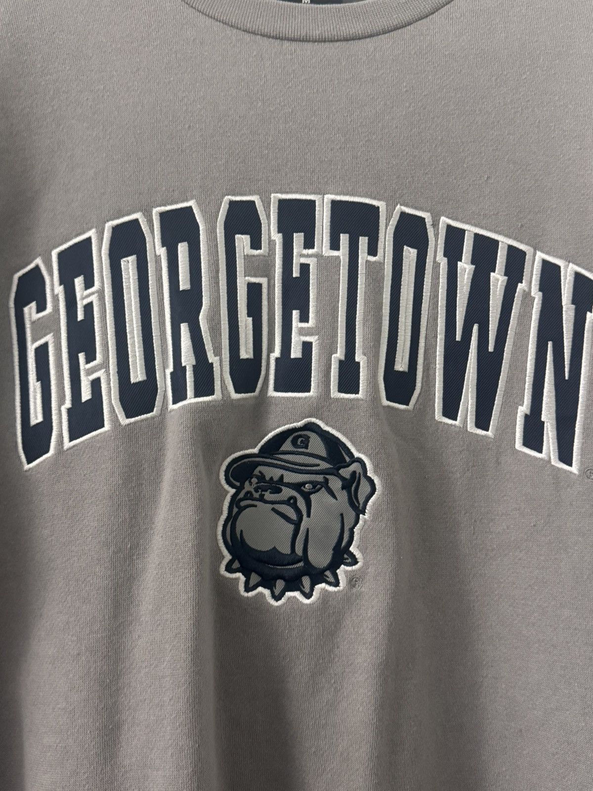 Band Tees × Vintage Grey Vintage Gonzaga Sweater Size US M / EU 48-50 / 2 - 2 Thumbnail
