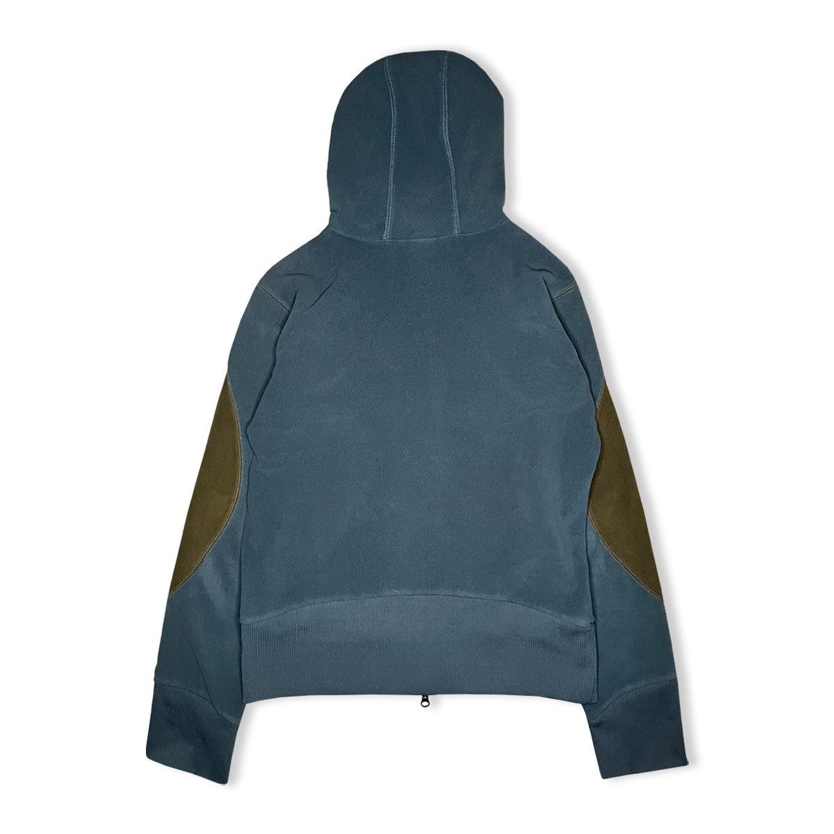 Nike 2001 Nike Technical Panelled Double Zip Hooded Fleece Size US S / EU 44-46 / 1 - 3 Thumbnail