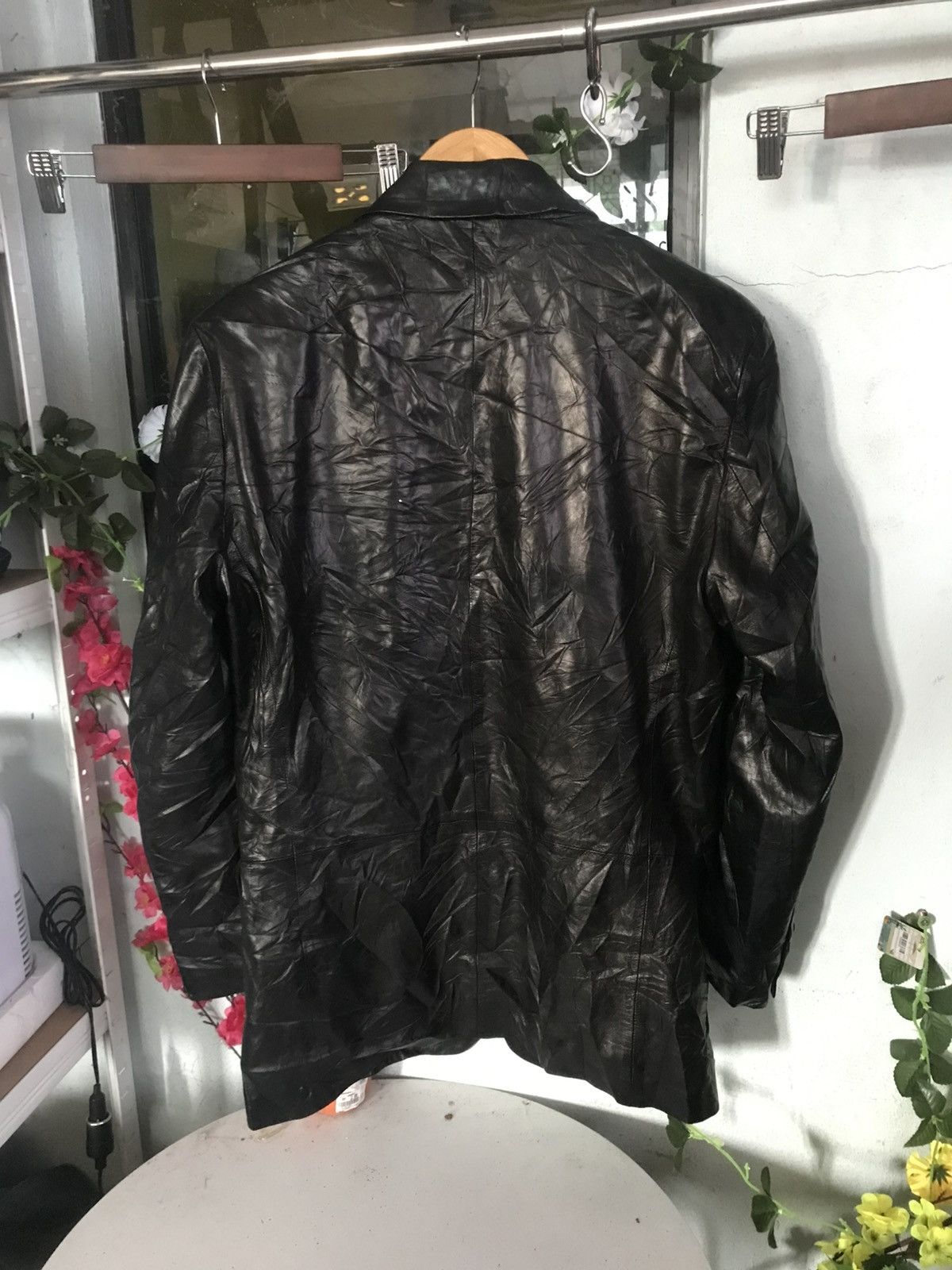 Designer × Ruffo Research Vintage Ruffo Blazer Leather Nice Size US M / EU 48-50 / 2 - 2 Thumbnail
