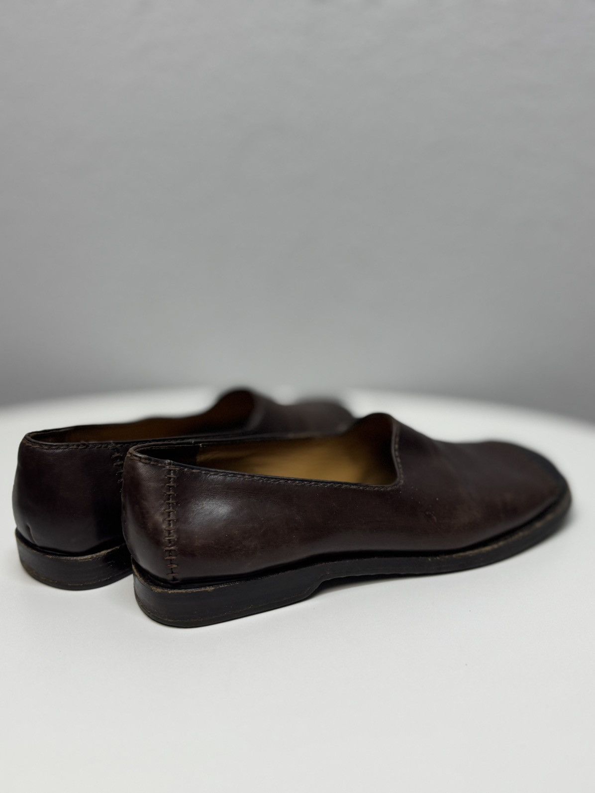 Western Rise Vintage Leather Shoes Ankle Prada style Margiela western Size US 7 / EU 40 - 6 Thumbnail