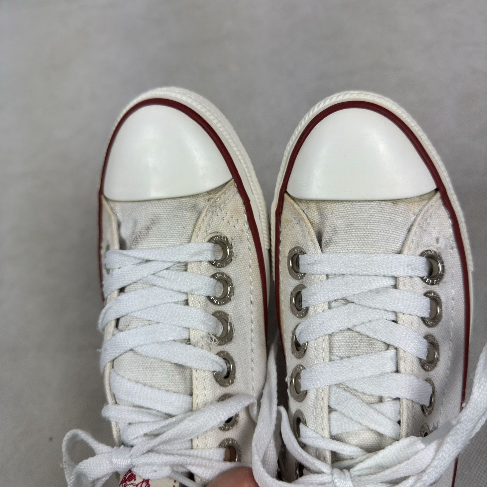 True Religion True Religion TR114101W Women White Cotton Skate Shoes 7.5 Size US 7.5 / IT 37.5 - 4 Thumbnail