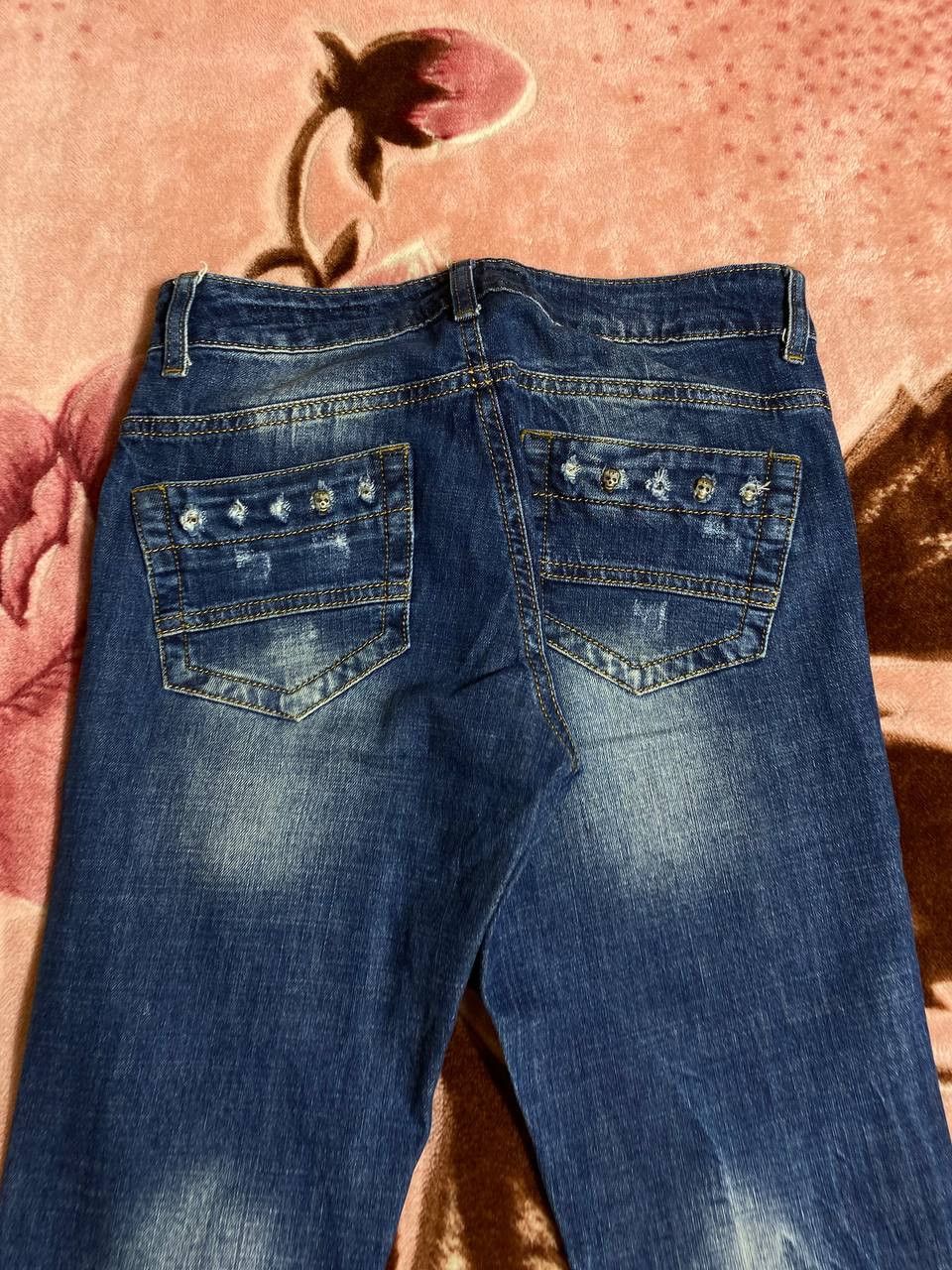 Japanese Brand × Philipp Plein Jeans Dirty Pants faded crash denim thrashed y2k distressed Size US 26 / EU 42 - 20 Thumbnail
