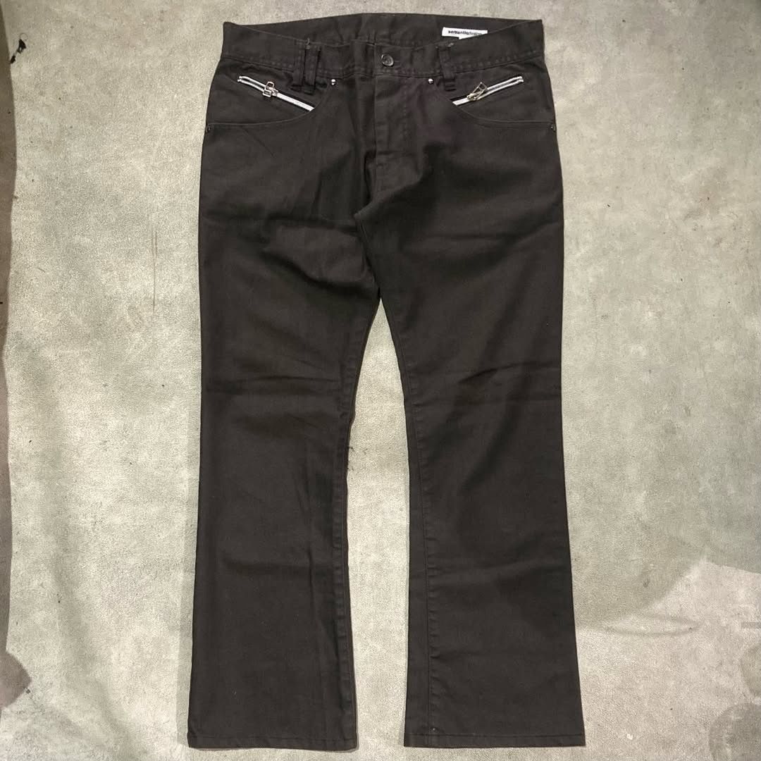 semanticdesign Semantic Design multipocket flare denim pants Size US 32 / EU 48 - 1 Thumbnail