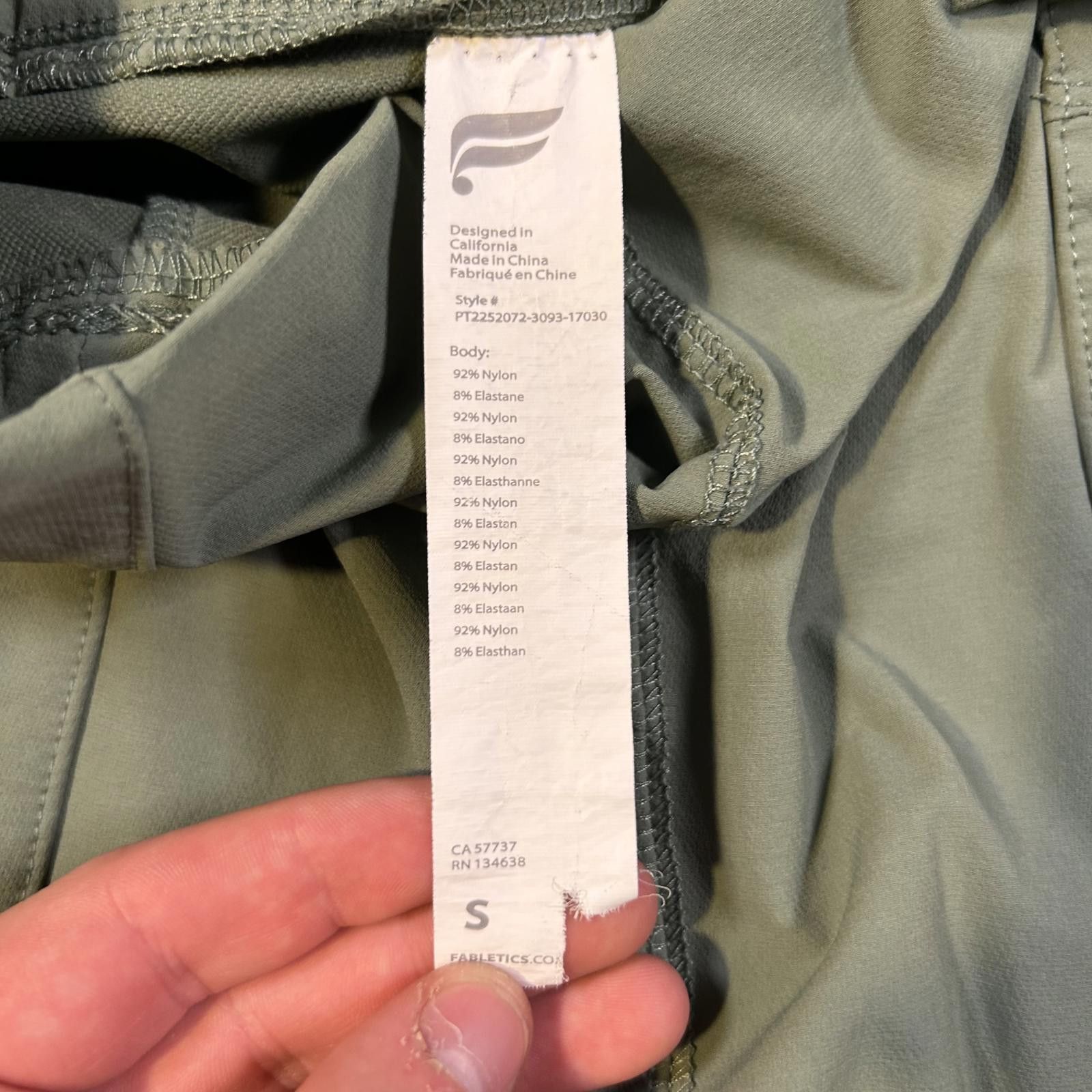 Fabletics Fabletics Women's jogger Pants Size Small olive green Size 28" / US 6 / IT 42 - 3 Thumbnail