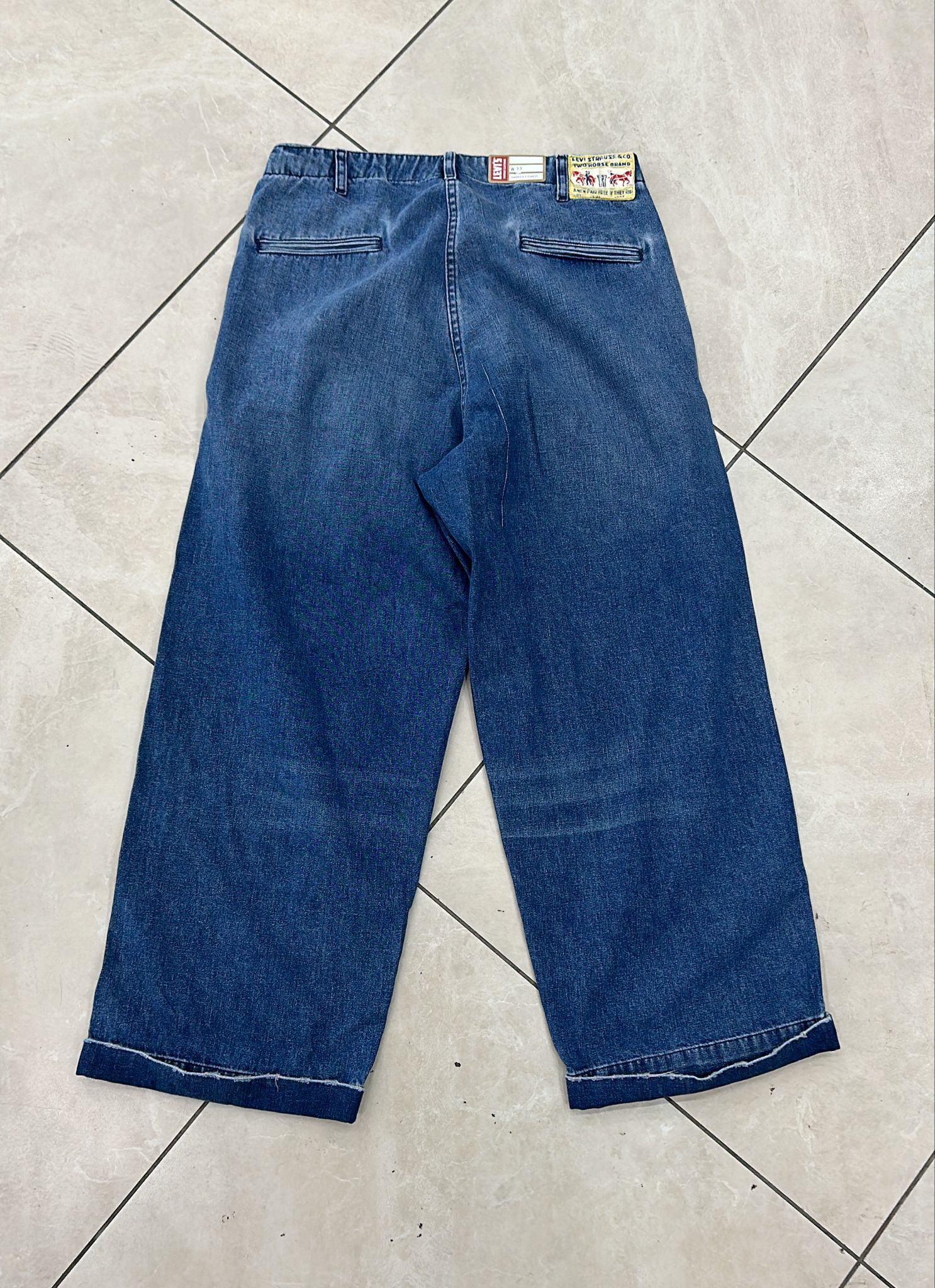 Levi's Vintage Clothing LVC Levi's Vintage Clothing 1920 BALLOON TWO HORSE JEAN RARE Size US 33 - 4 Thumbnail