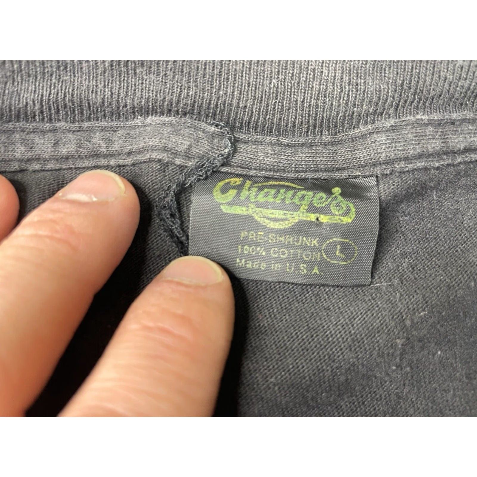 Changes VINTAGE Felix The Cat Shirt Changes 90s Open All Night T-Shirt Men L Black Graphic Print Short Sleeve Mens Large Size US L / EU 52-54 / 3 - 3 Thumbnail