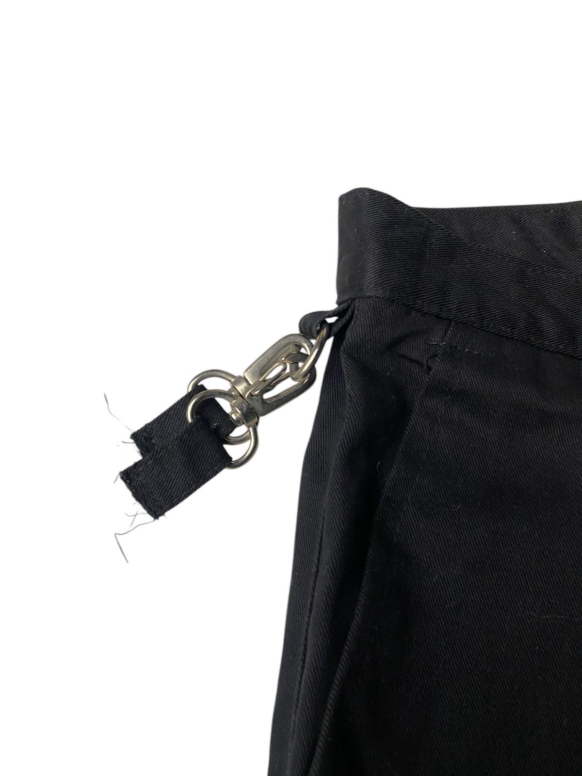 Japanese Brand 2000's Key Station Bondage Zipper Pants Size US 26 / EU 42 - 6 Thumbnail