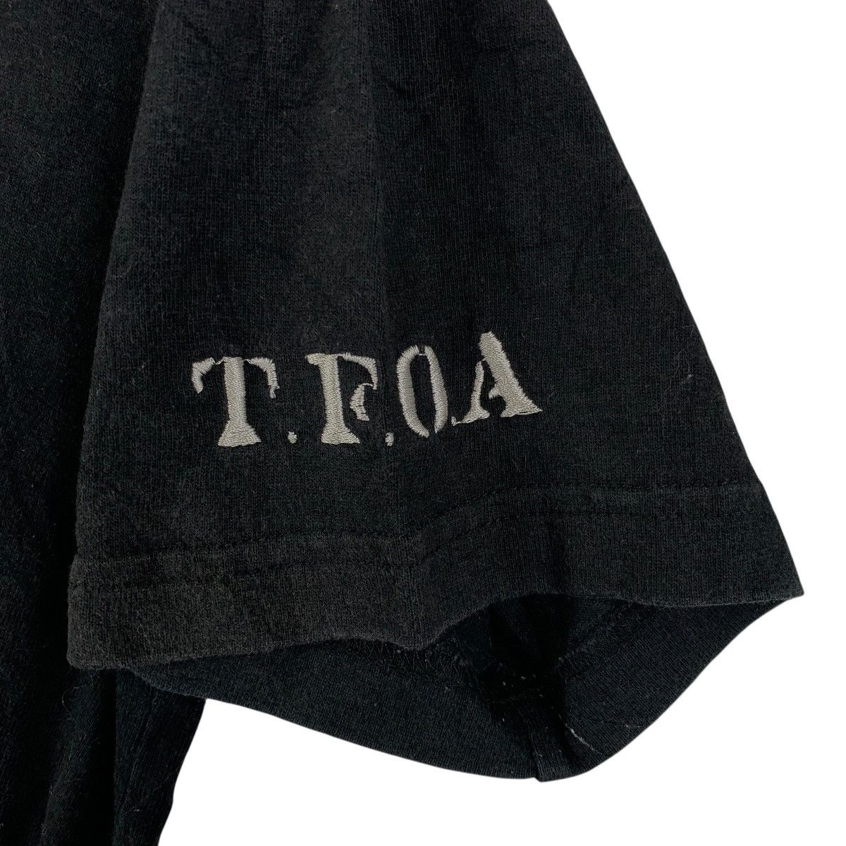 Vintage CROWS TFOA Skull Tee Black Japanese Biker Gang Manga Shirt Size US L / EU 52-54 / 3 - 6 Thumbnail