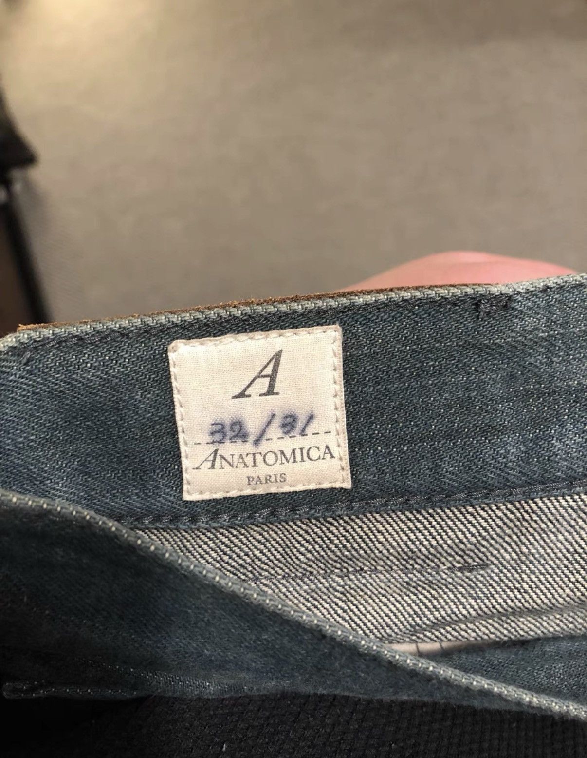 ANATOMICA Anatomica Paris Peacock Blue Jeans K24 Size US 32 / EU 48 - 4 Thumbnail