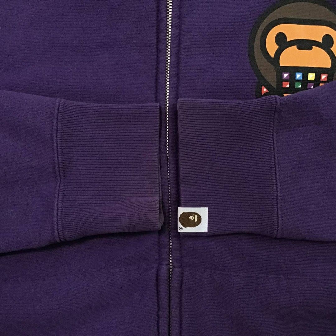 Bape BAPE Milo full zip hoodie a bathing ape NIGO Size US M / EU 48-50 / 2 - 7 Thumbnail