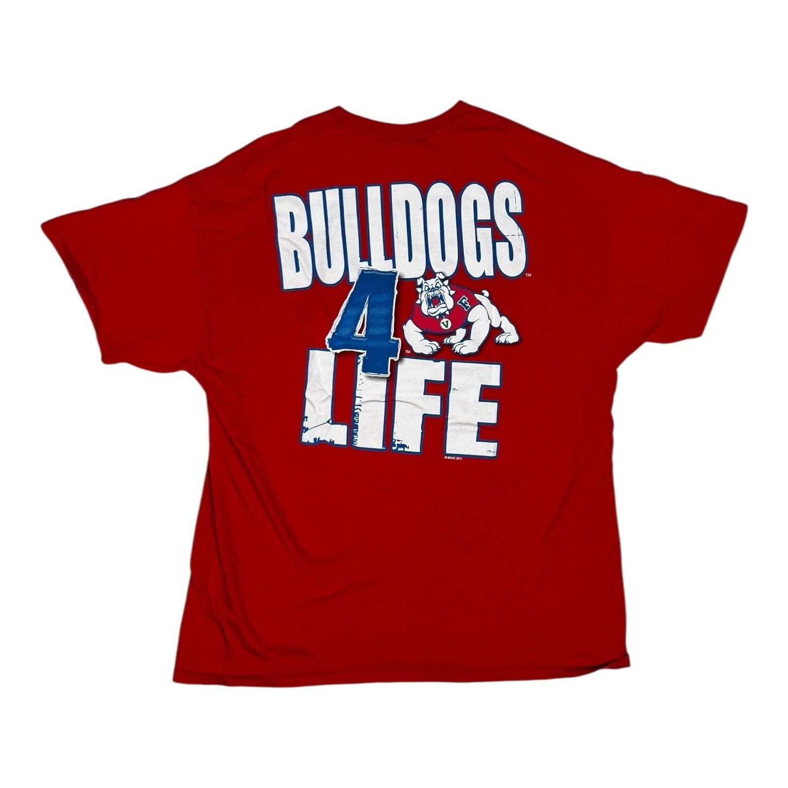 Gildan Vintage Fresno State Bulldogs T-Shirt Size XL Double Sided Y Size US XL / EU 56 / 4 - 3 Thumbnail