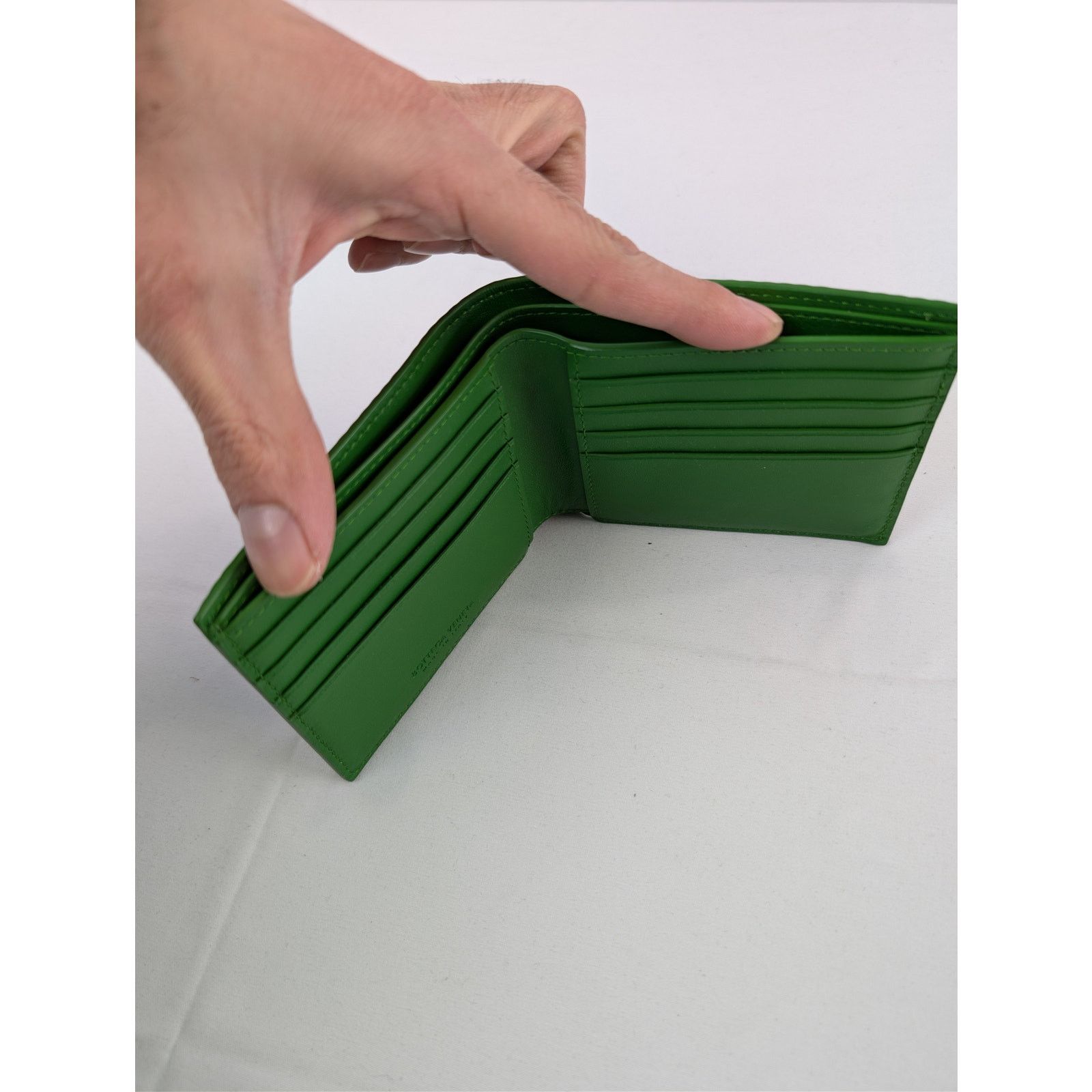 Bottega Veneta o1rshd1 Debossed Calf / Light Calf Portafoglio Wallet Size ONE SIZE - 7 Thumbnail