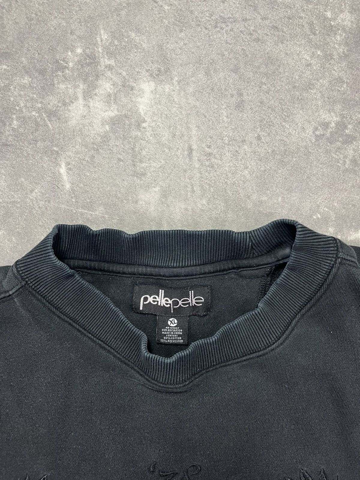 Pelle Pelle 00s Pelle Pelle Big Logo Crewneck Sweatshirt Baggy XL XXL Size US XL / EU 56 / 4 - 8 Thumbnail