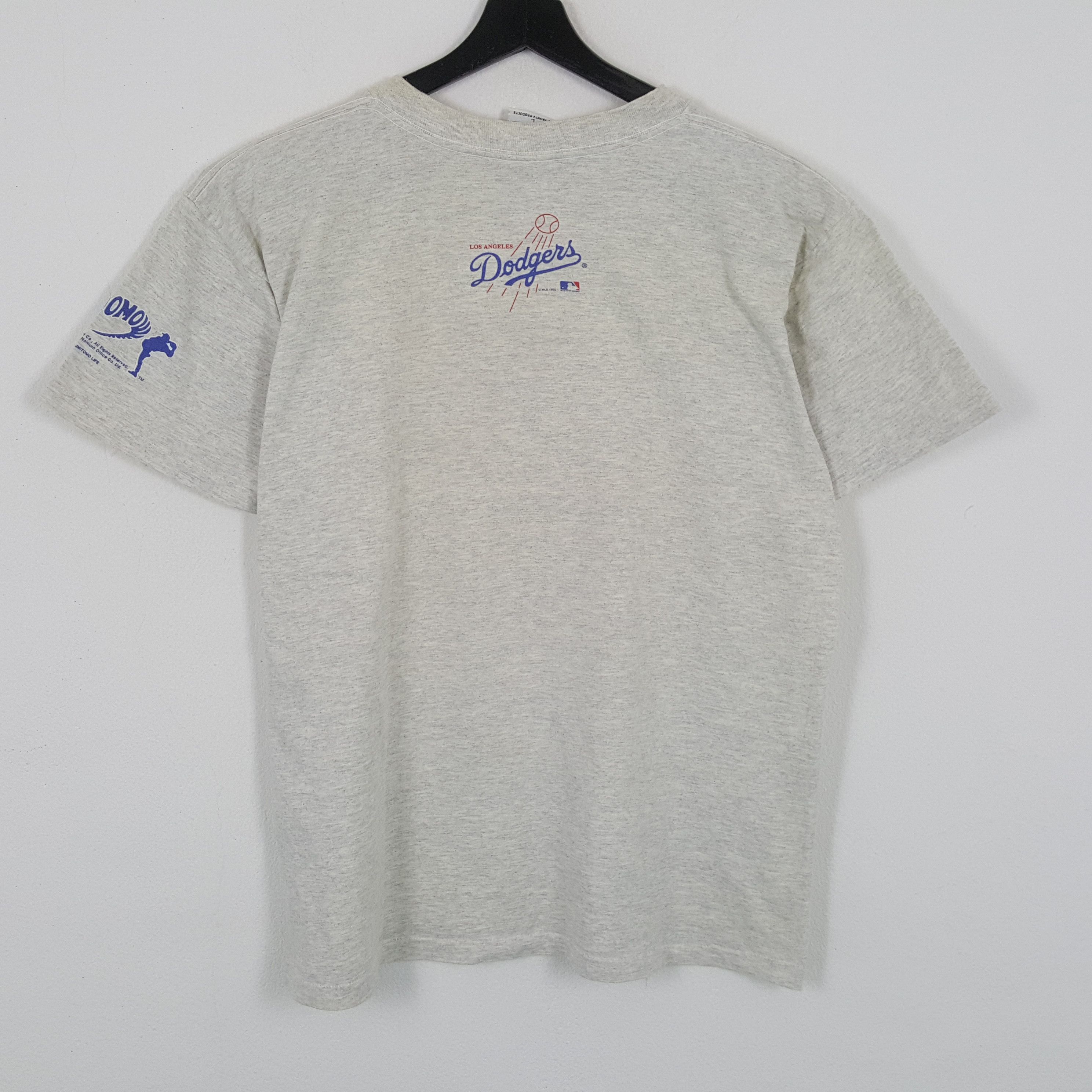 MLB × Vintage Hedio Nomo Professional Baseball Player Vintage Tshirt Size US L / EU 52-54 / 3 - 3 Thumbnail