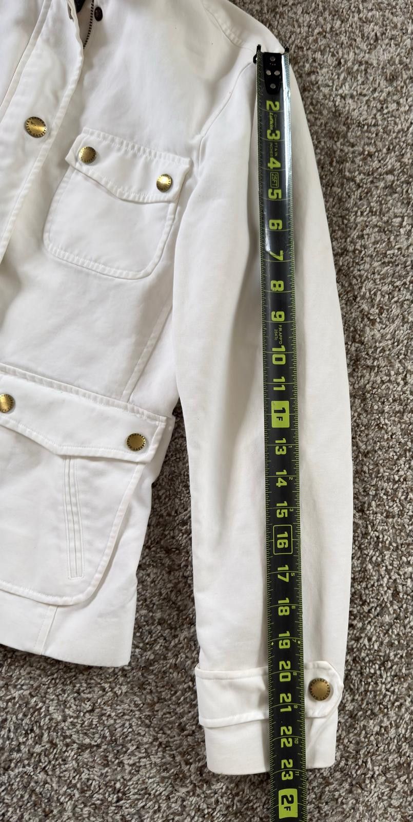 Lauren Ralph Lauren Vintage Lauren Ralph Lauren White Utility Jacket - Women's S Size S / US 4 / IT 40 - 6 Thumbnail