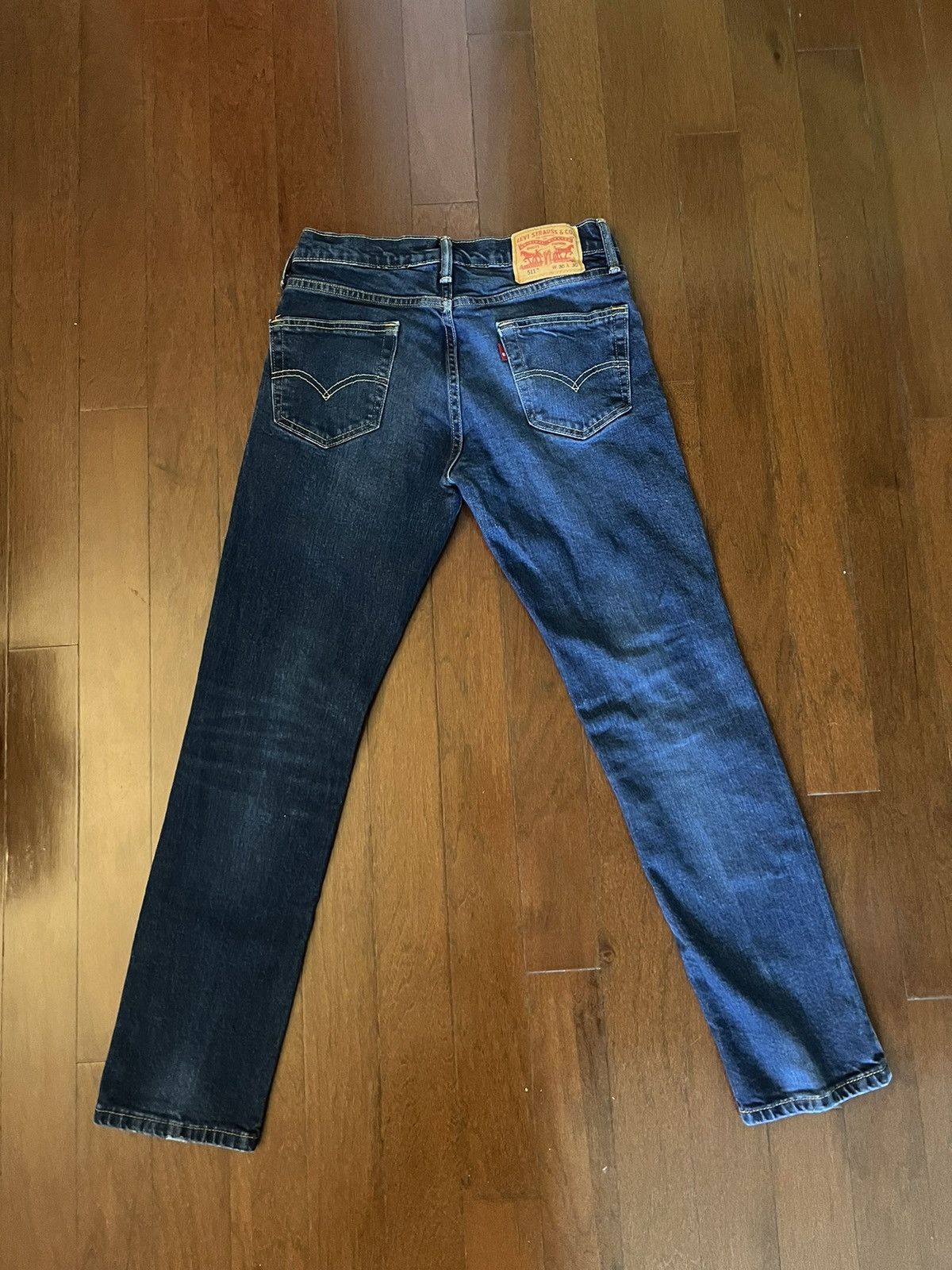 Levi's × Vintage Levi’s slim jeans Size US 30 / EU 46 - 2 Thumbnail