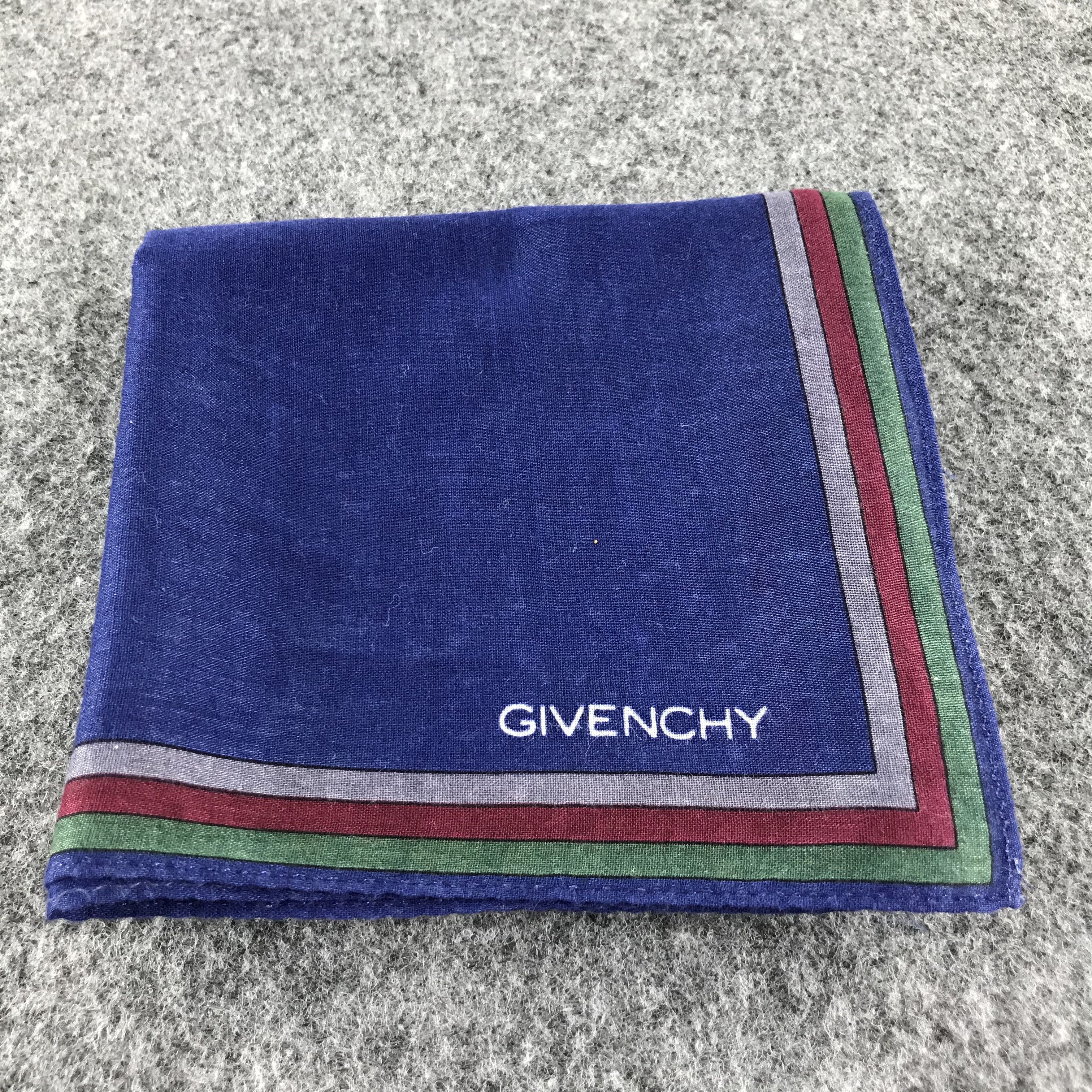 Vintage Givenchy Handkerchief Neckerchief Bandana H126 Size ONE SIZE - 7 Thumbnail