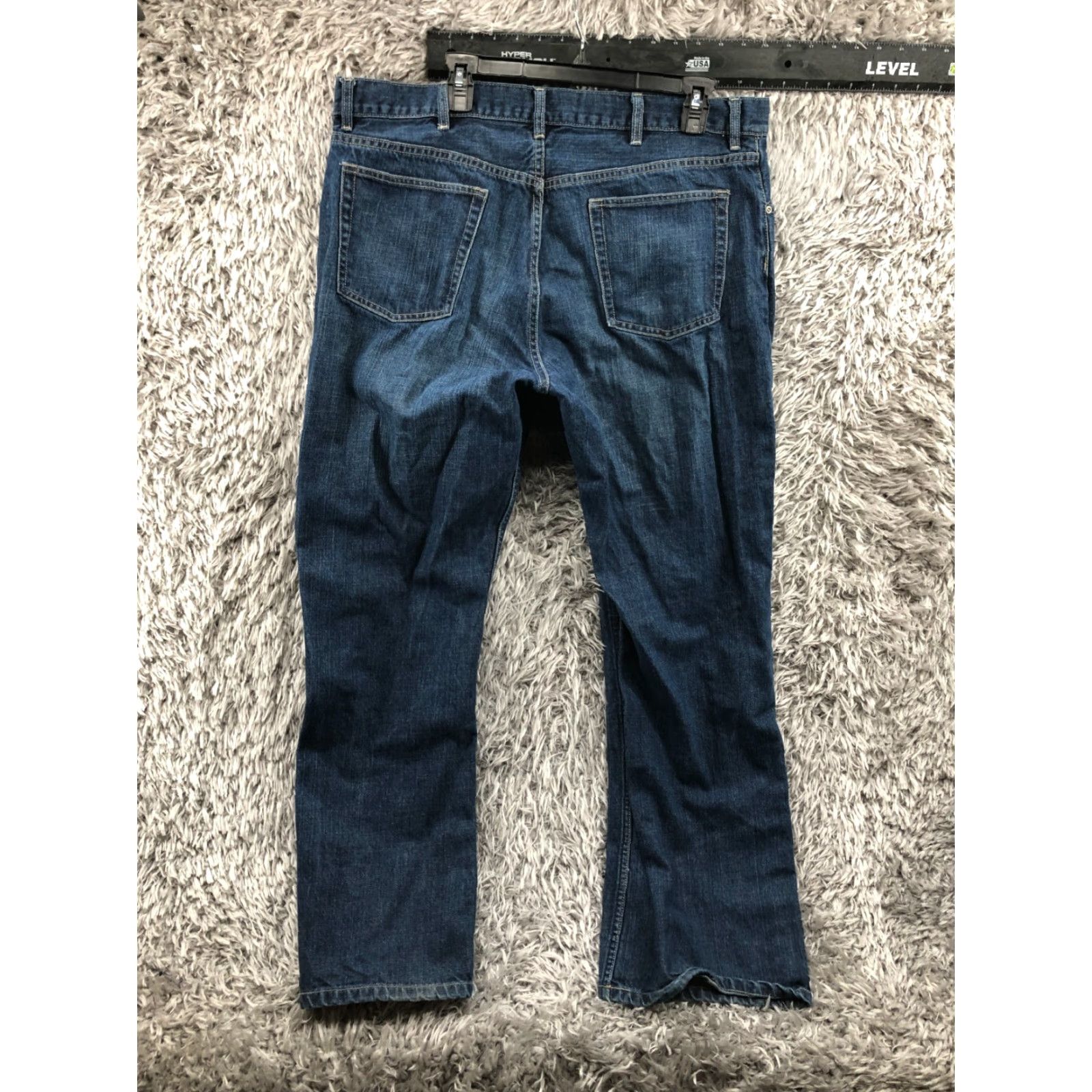 Vintage Structure Jeans Size 38x32 Mens Bootcut Regular Medium Wash Blue Size US 38 / EU 54 - 5 Thumbnail