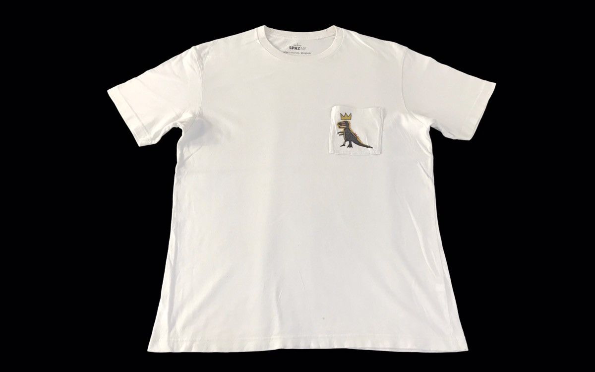 Jean-Michel Basquiat Jean Michel Basquiat Dinosaur Single Pocket Pop Art Tee Size US L / EU 52-54 / 3 - 1 Thumbnail