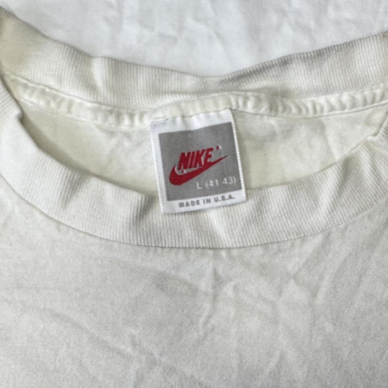 Nike 90s Air Jordan x Nike Flight School T-Shirt Size US L / EU 52-54 / 3 - 4 Thumbnail