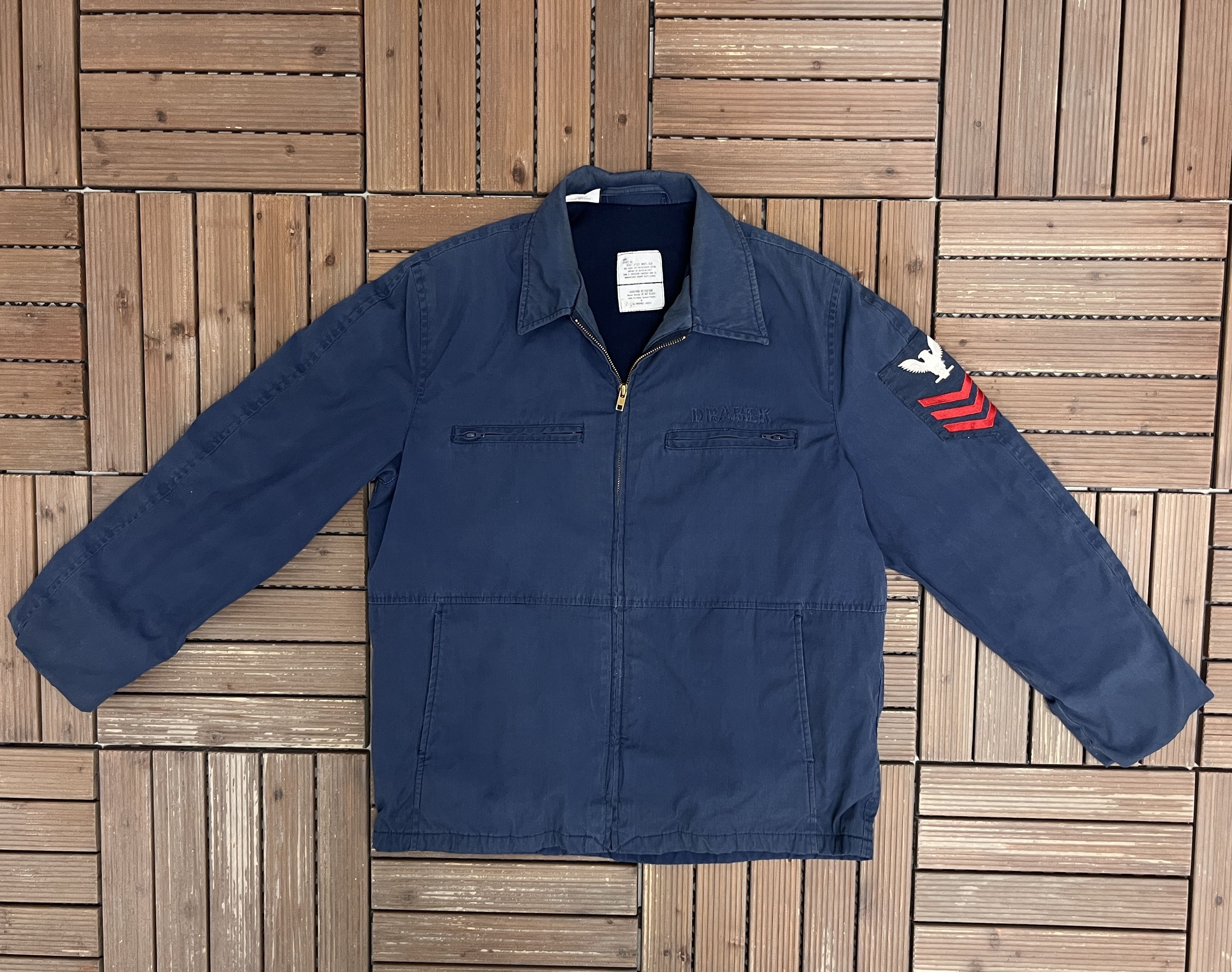 Vintage United States Navy Petty Officer First Class Vintage Jacket Size US L / EU 52-54 / 3 - 5 Thumbnail