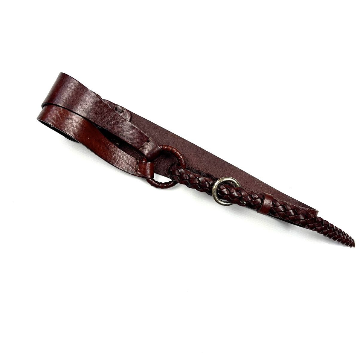 Orciani Orciani leather woven belt Size ONE SIZE - 1 Thumbnail